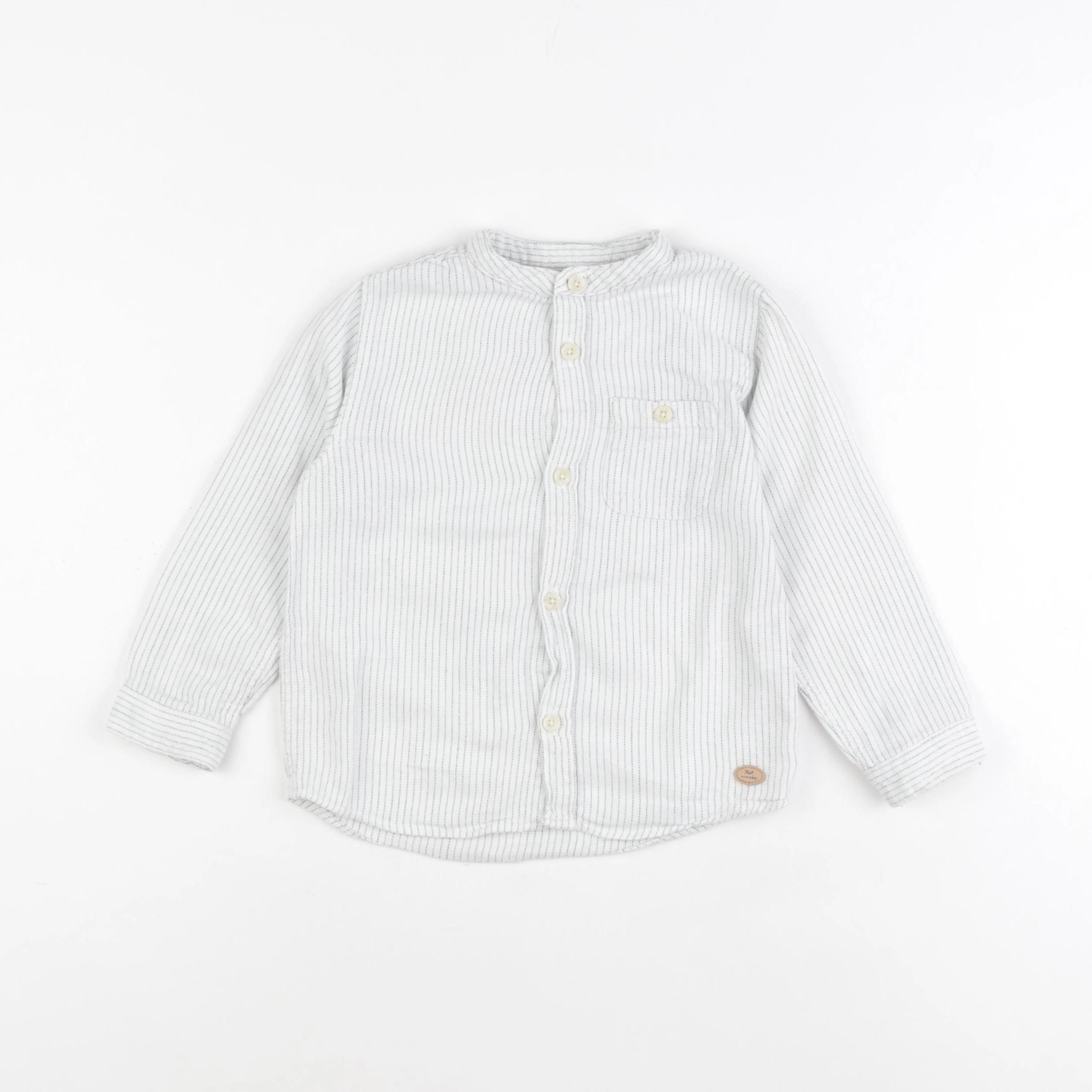 Zara - chemise blanc - 2/3 ans