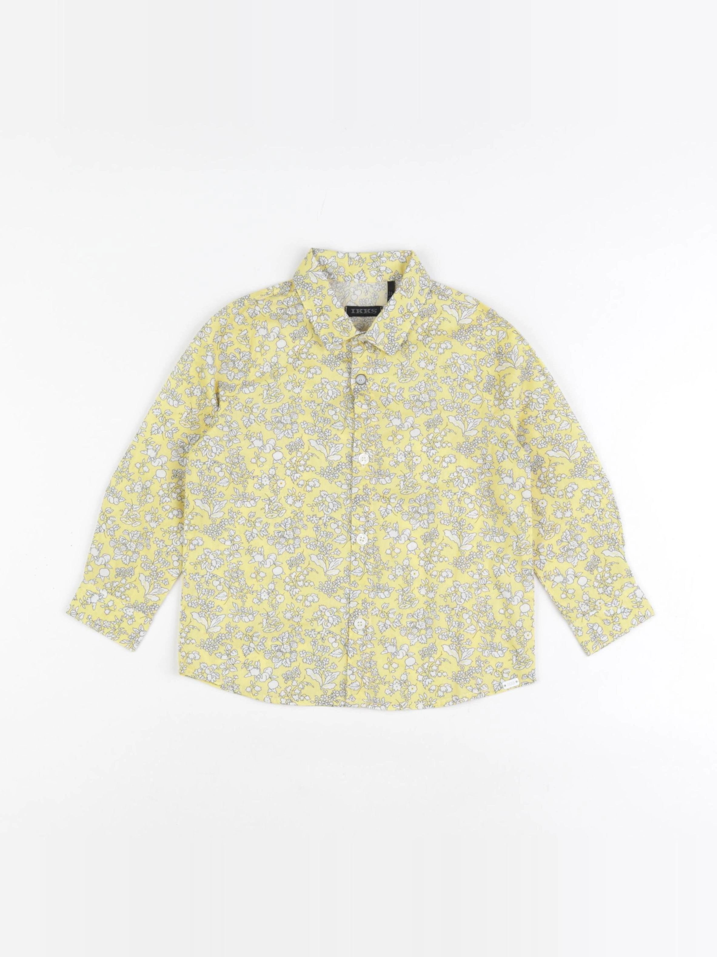 IKKS - chemise jaune - 2 ans