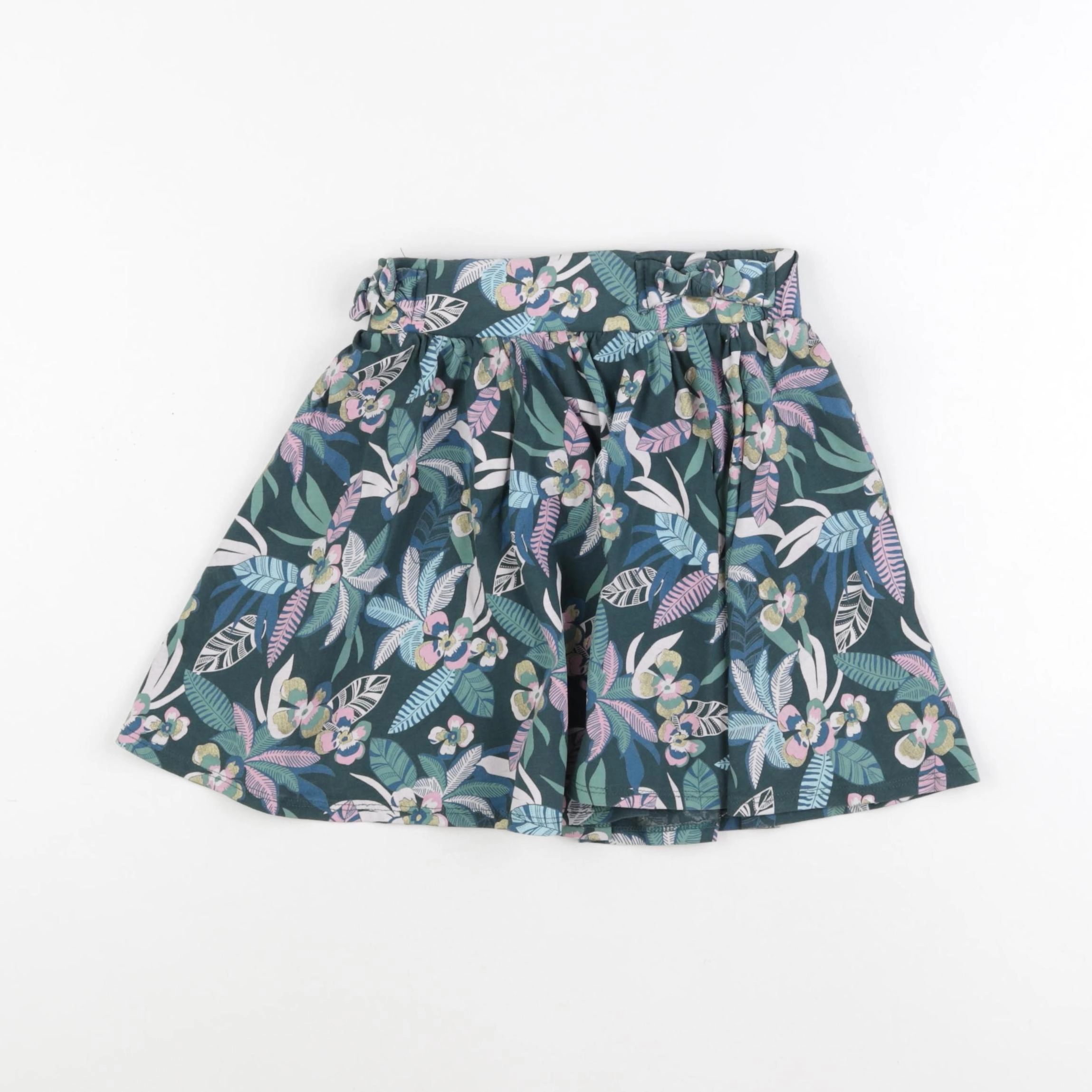 Vertbaudet - jupe vert - 6 ans