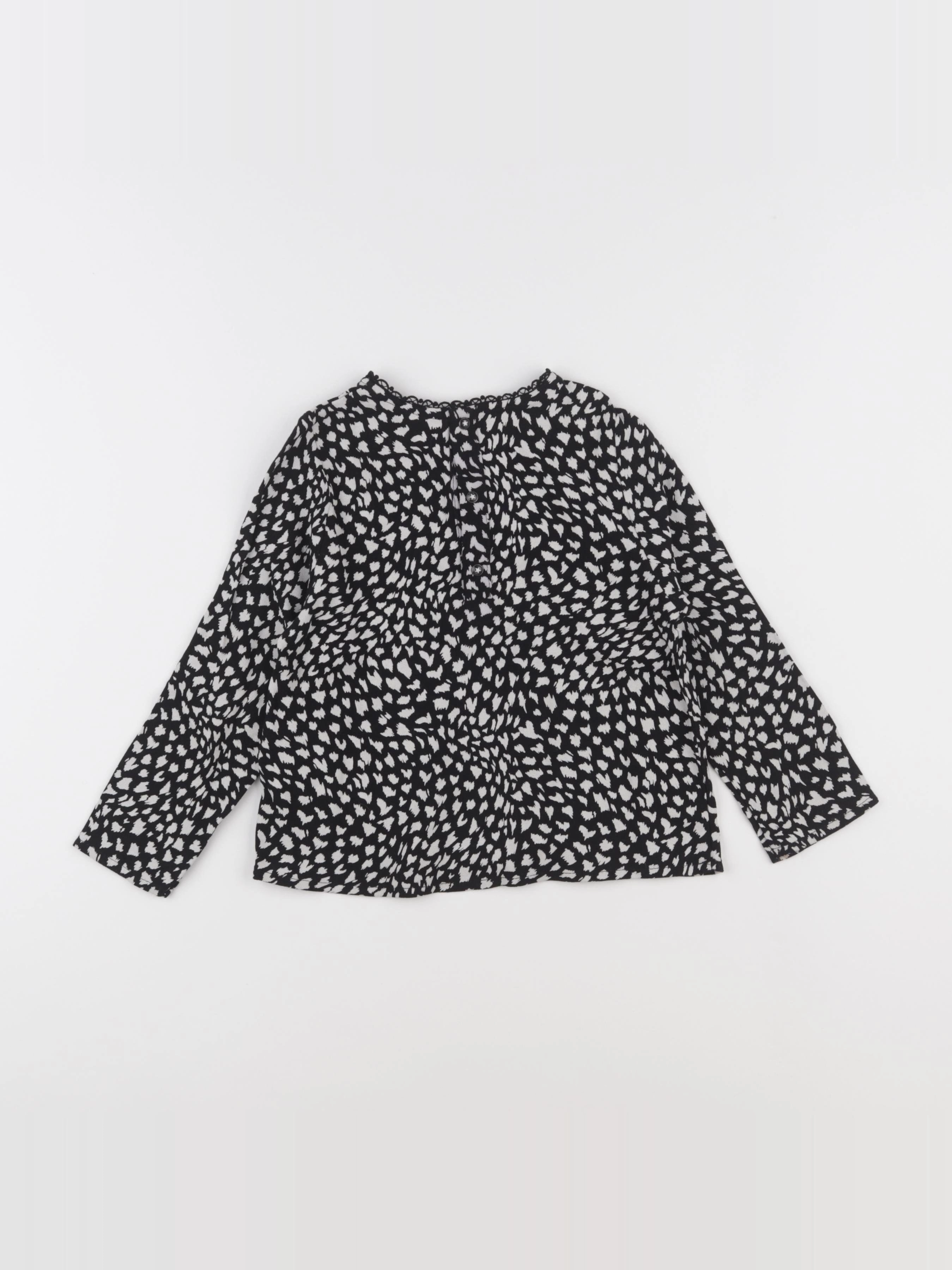 IKKS - blouse noir - 3 ans