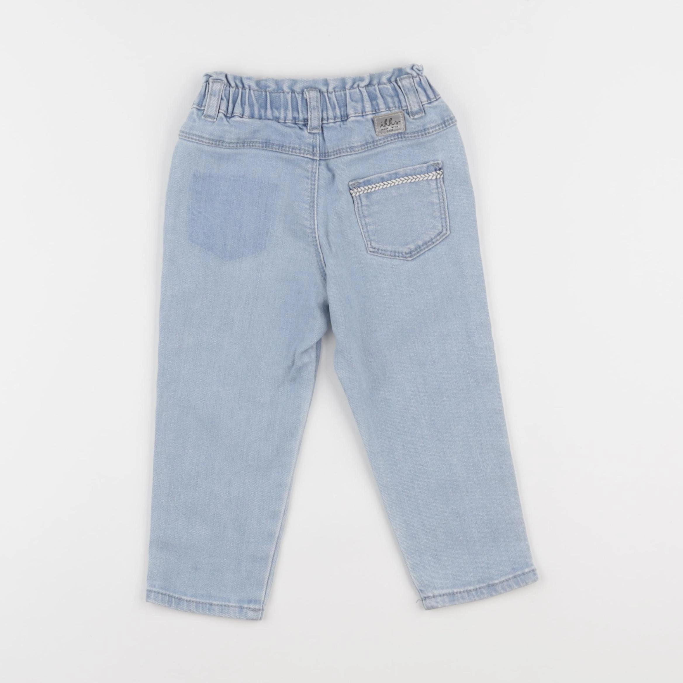 IKKS - jegging bleu - 2 ans
