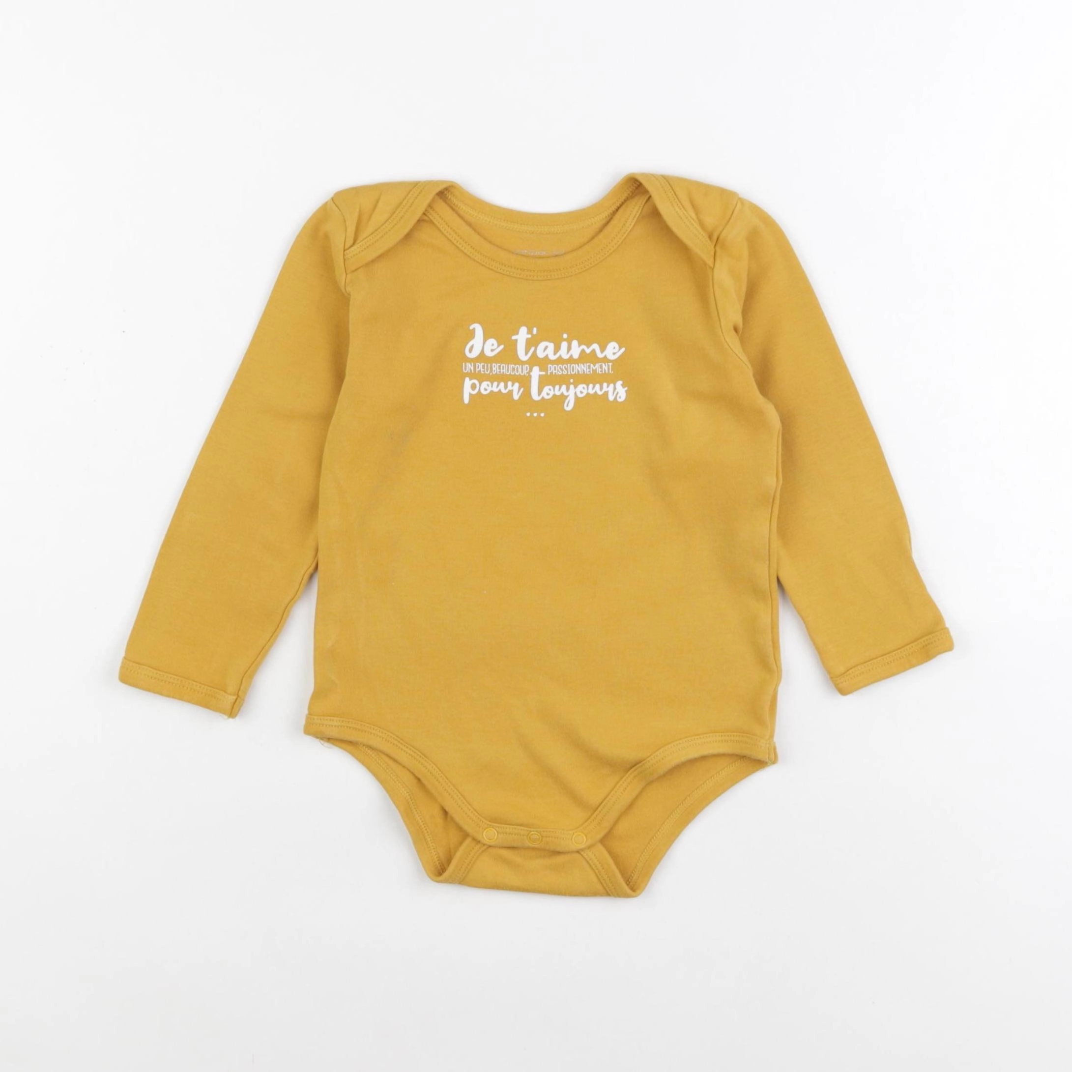 Vertbaudet - body jaune - 3 ans