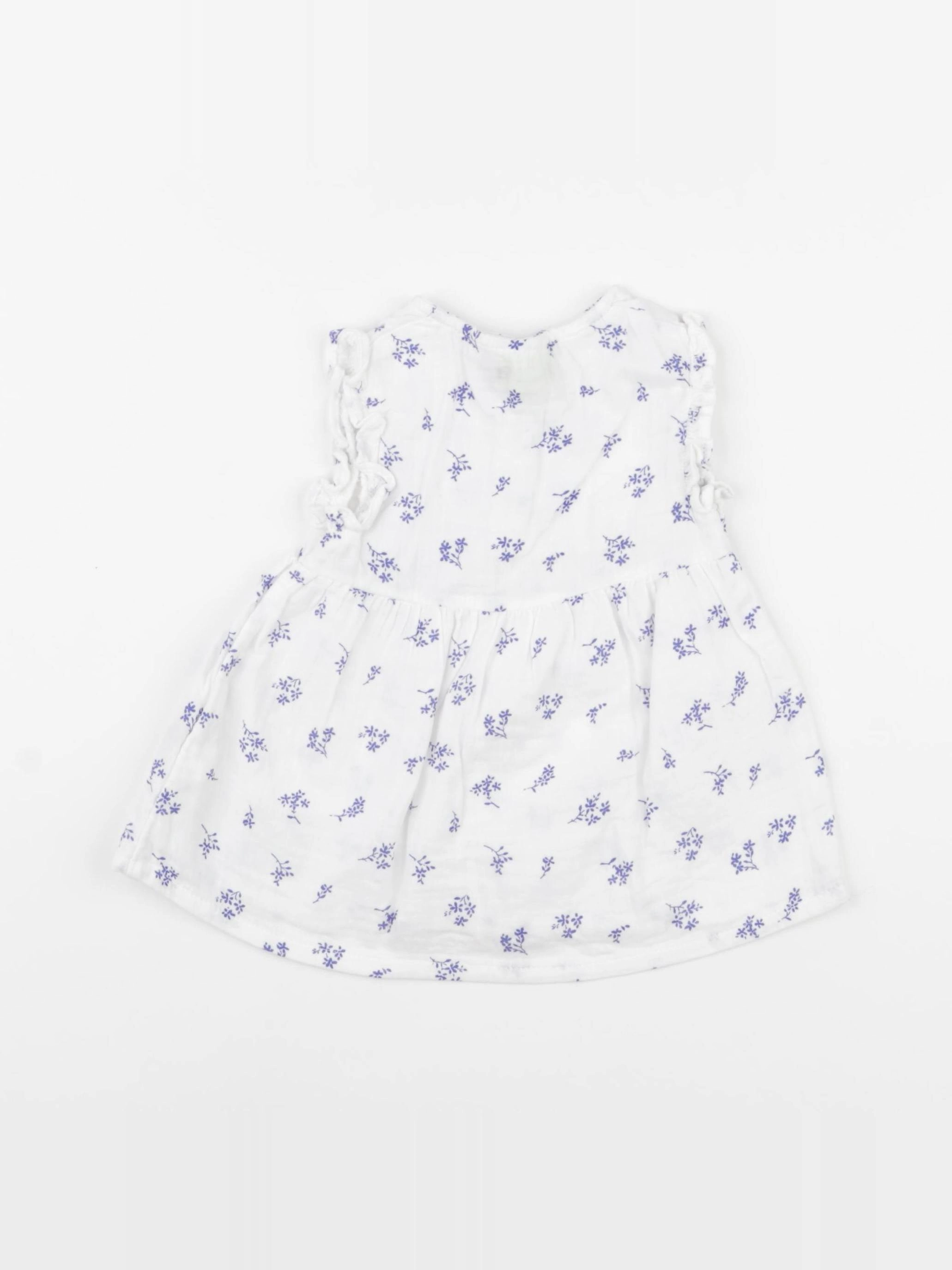 Tape à l'oeil - robe blanc - 3 mois