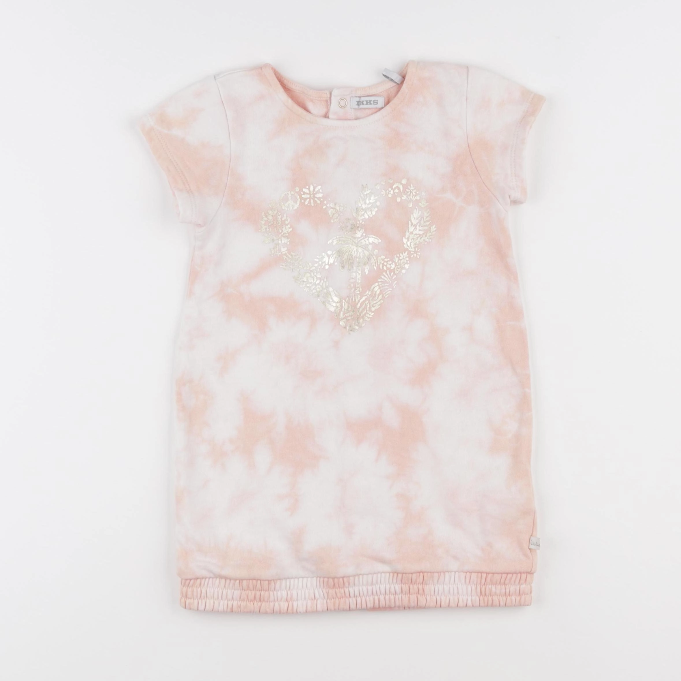 IKKS - robe rose - 2 ans