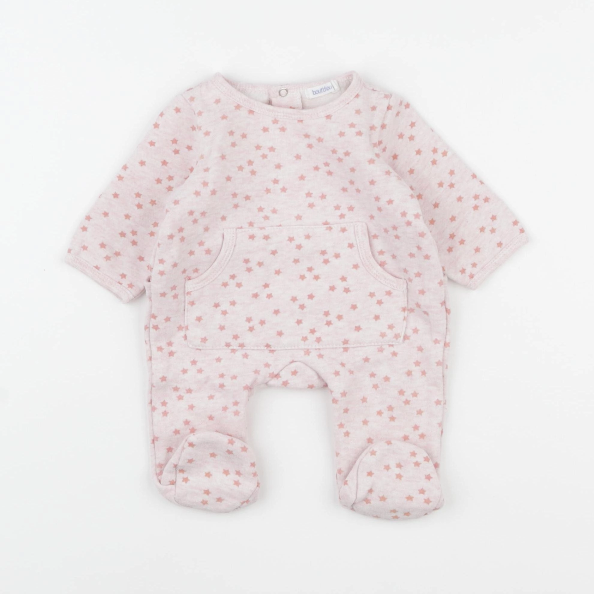 Boutchou - pyjama coton rose - 1 mois