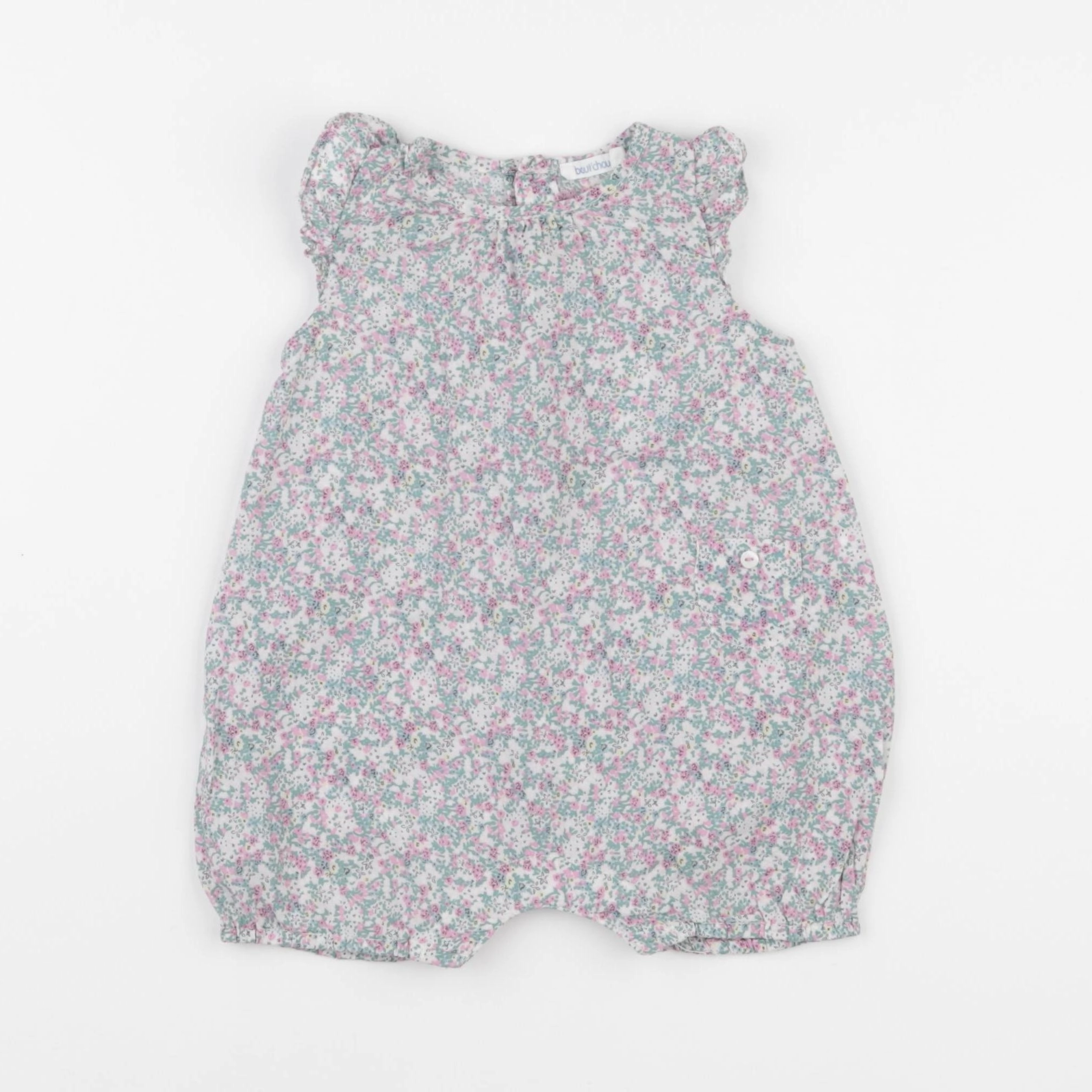 Boutchou - combinaison bleu - 3 mois