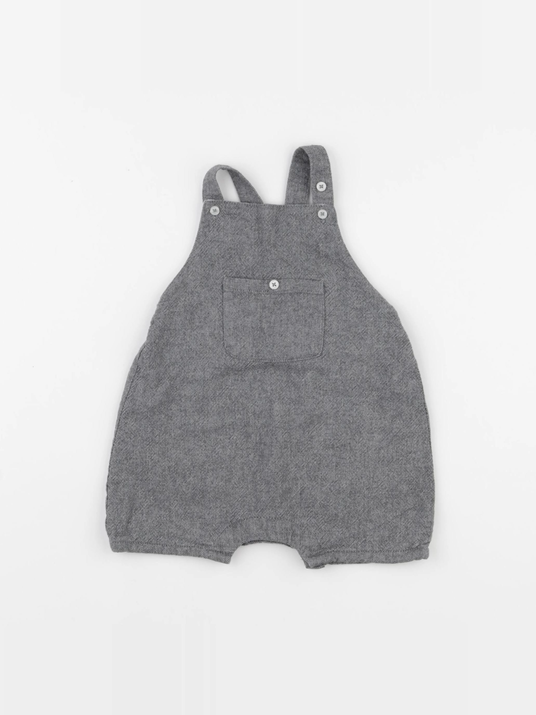 Boutchou - salopette gris - 6 mois