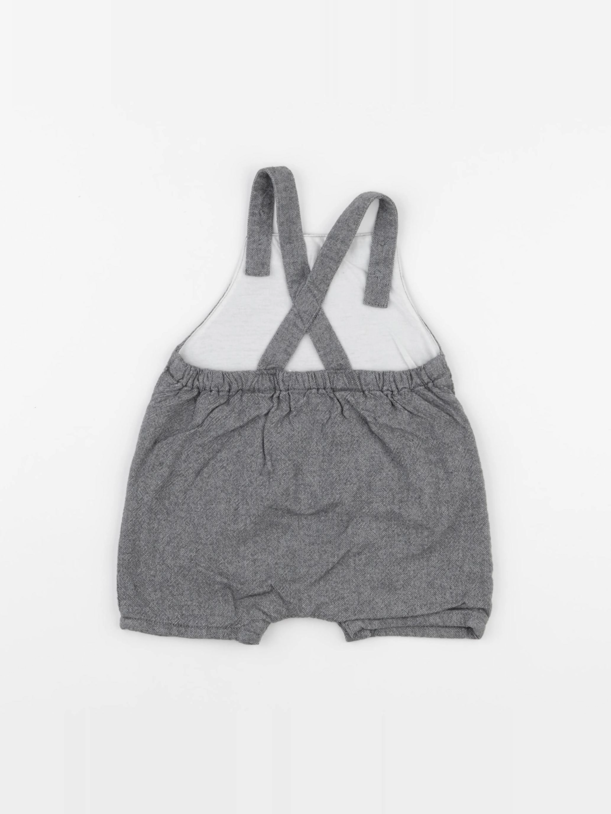 Boutchou - salopette gris - 6 mois