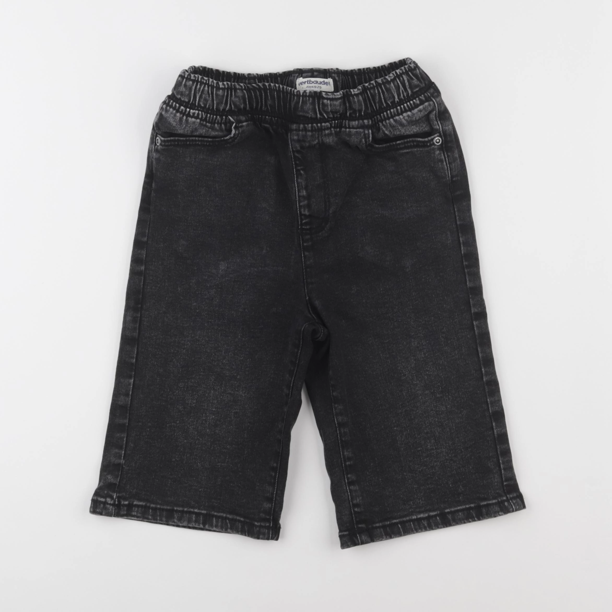Vertbaudet - short noir - 9 ans