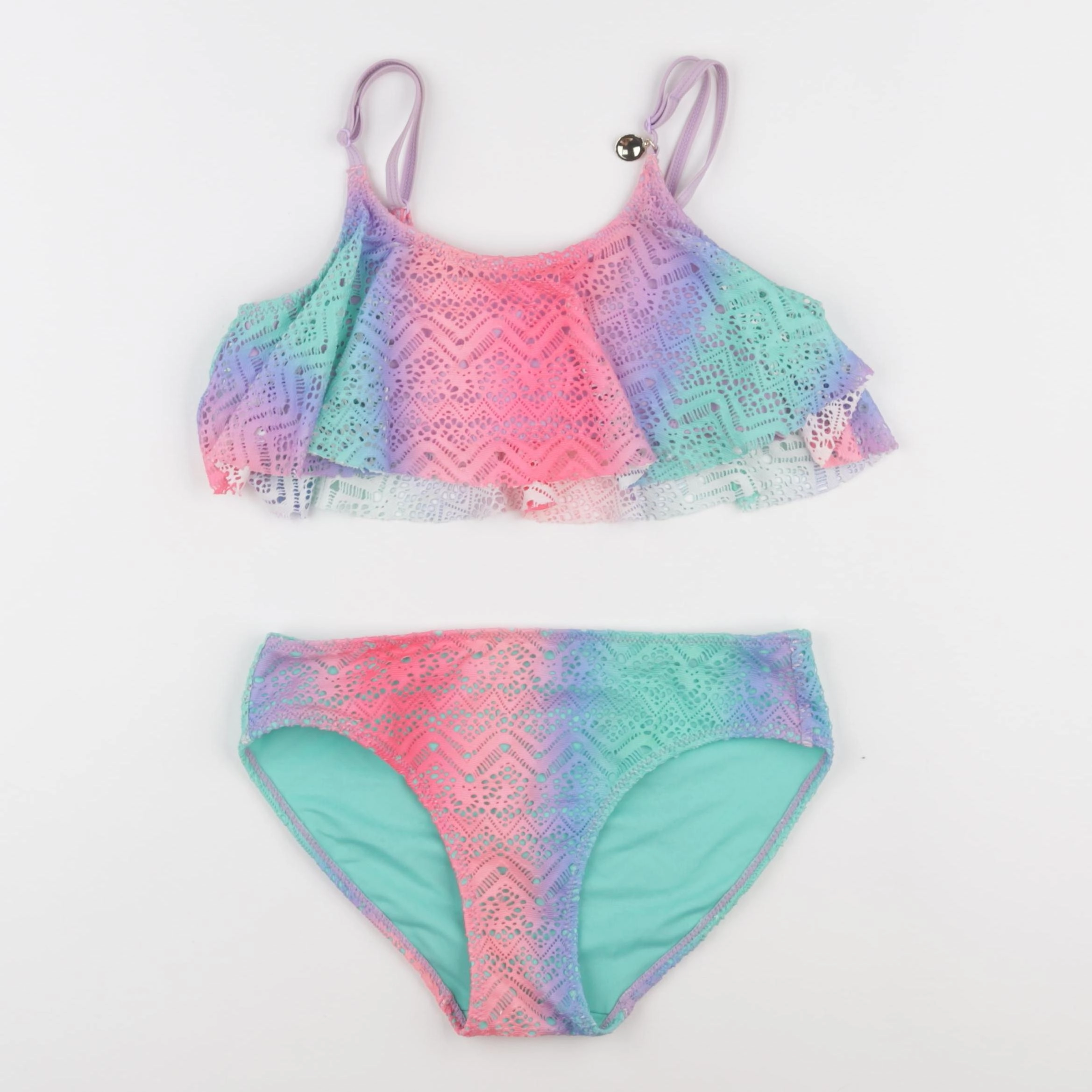 H&M - maillot de bain multicolore - 12/14 ans
