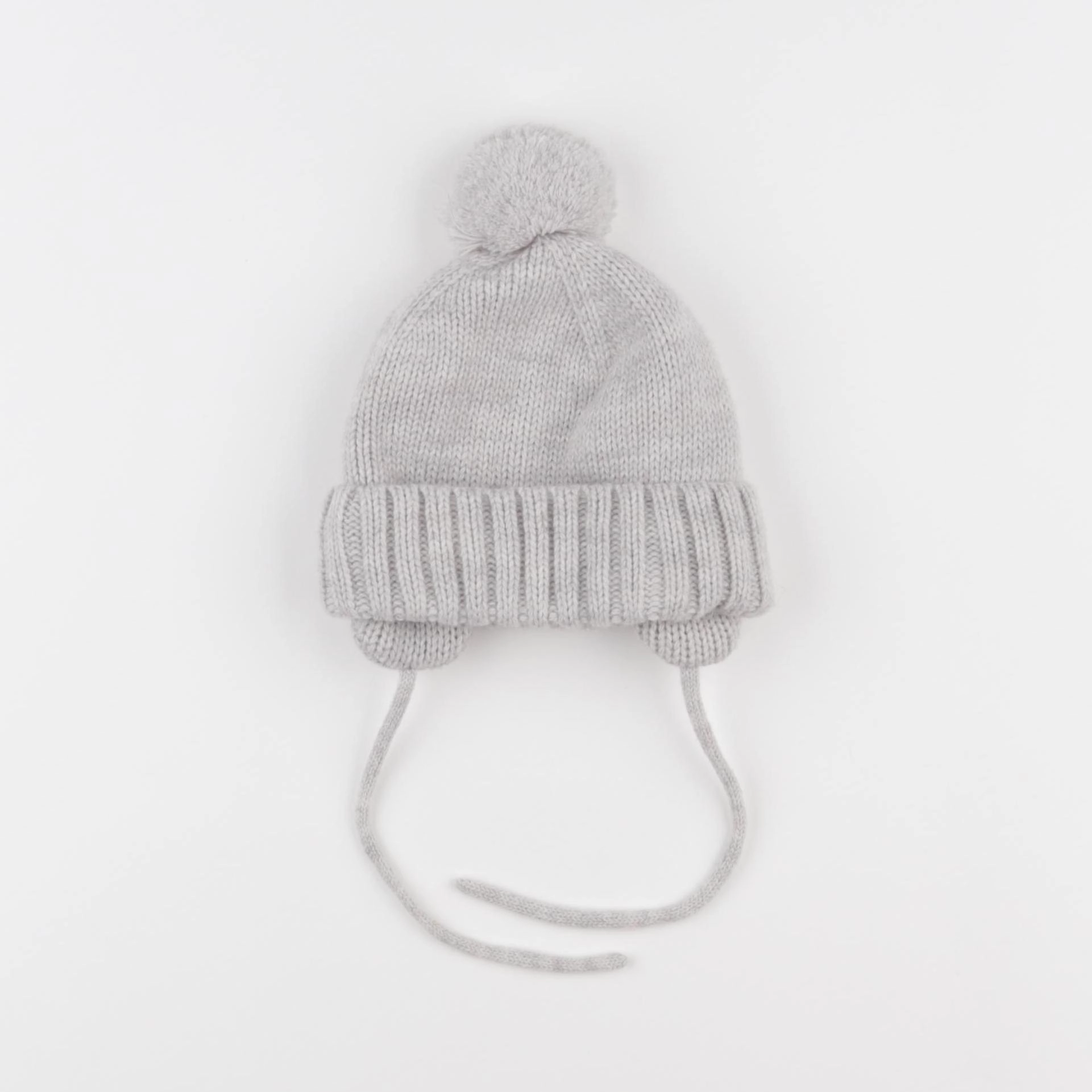H&M - bonnet gris - 18/24 mois