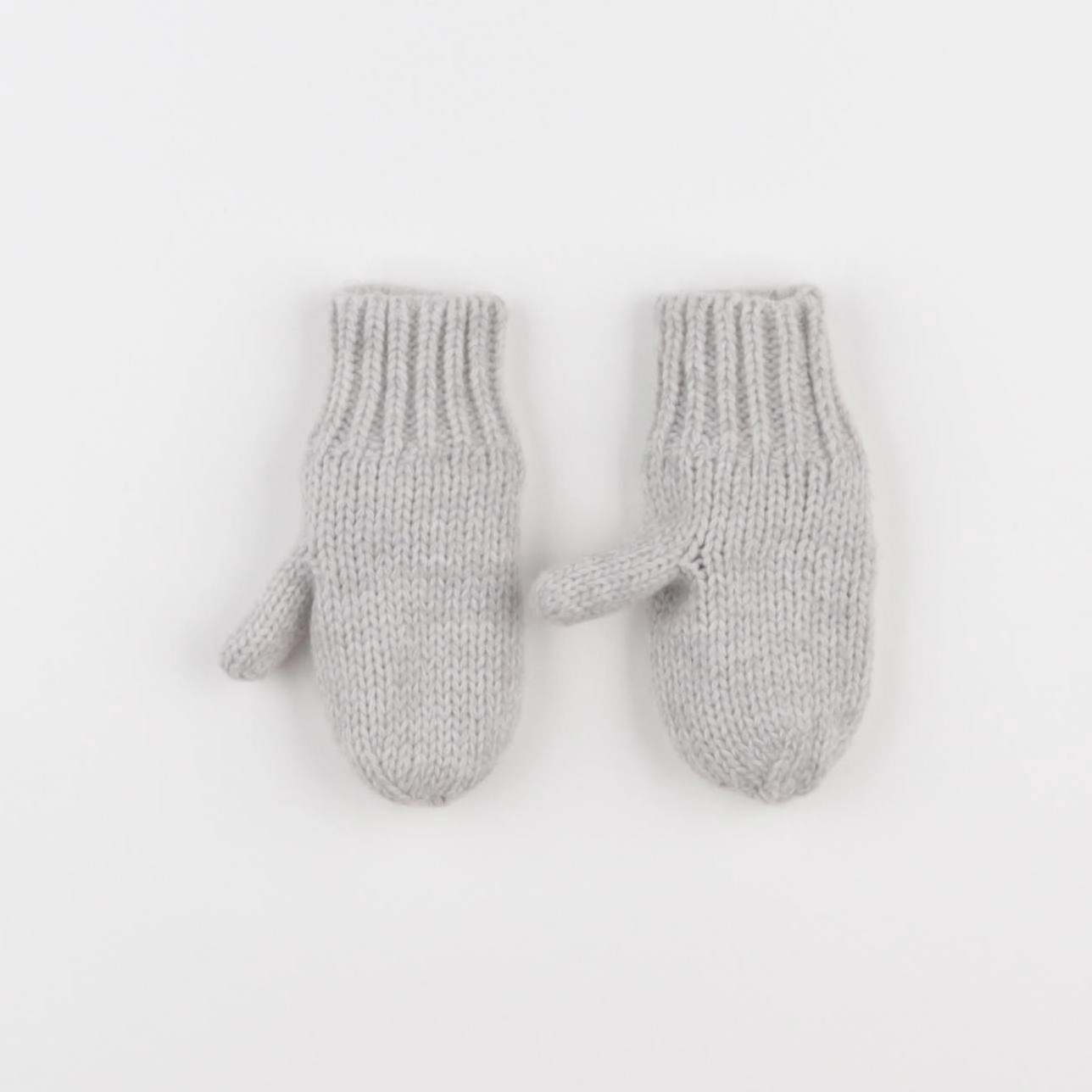 H&M - moufles gris - 18/24 mois