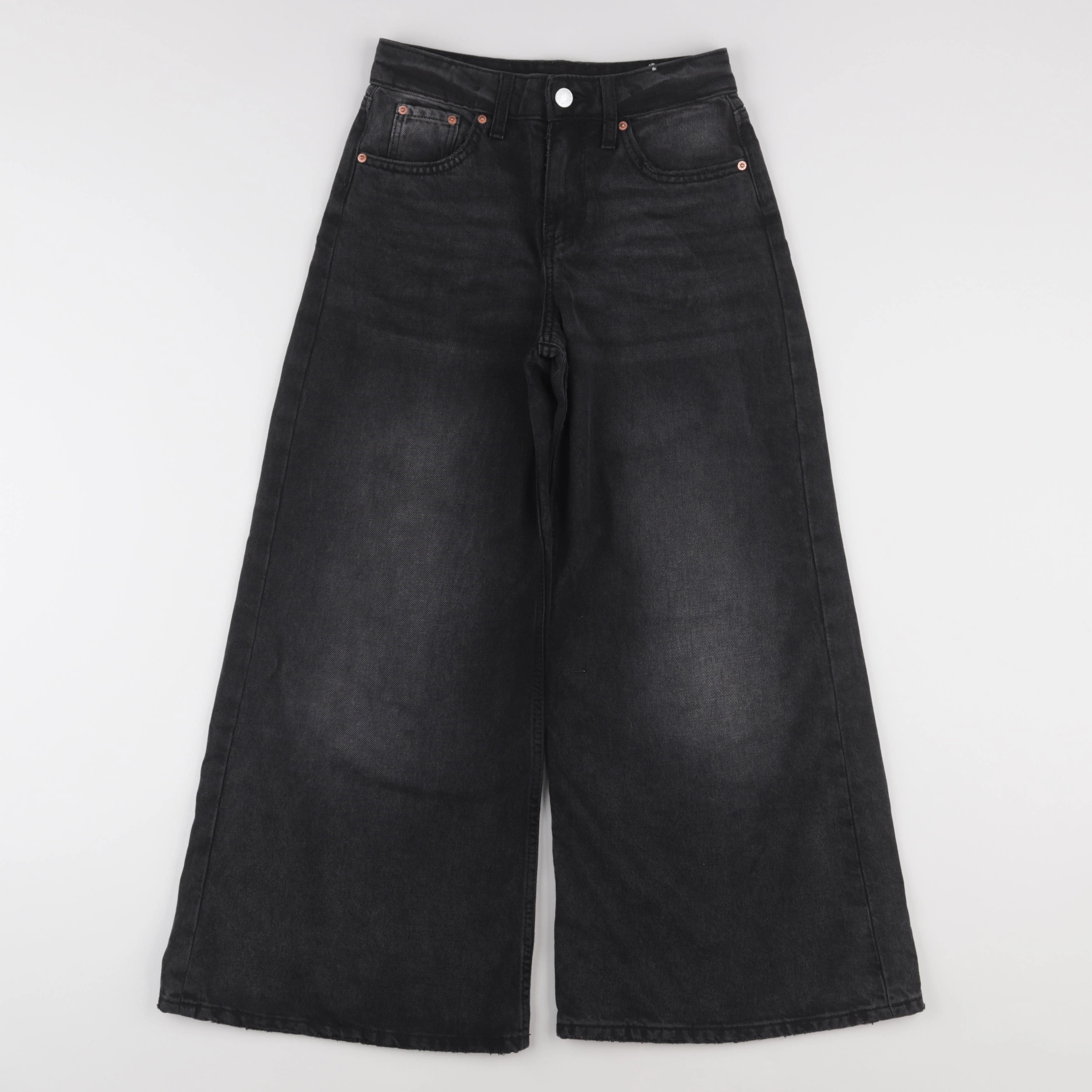 H&M - jean noir - 10/11 ans