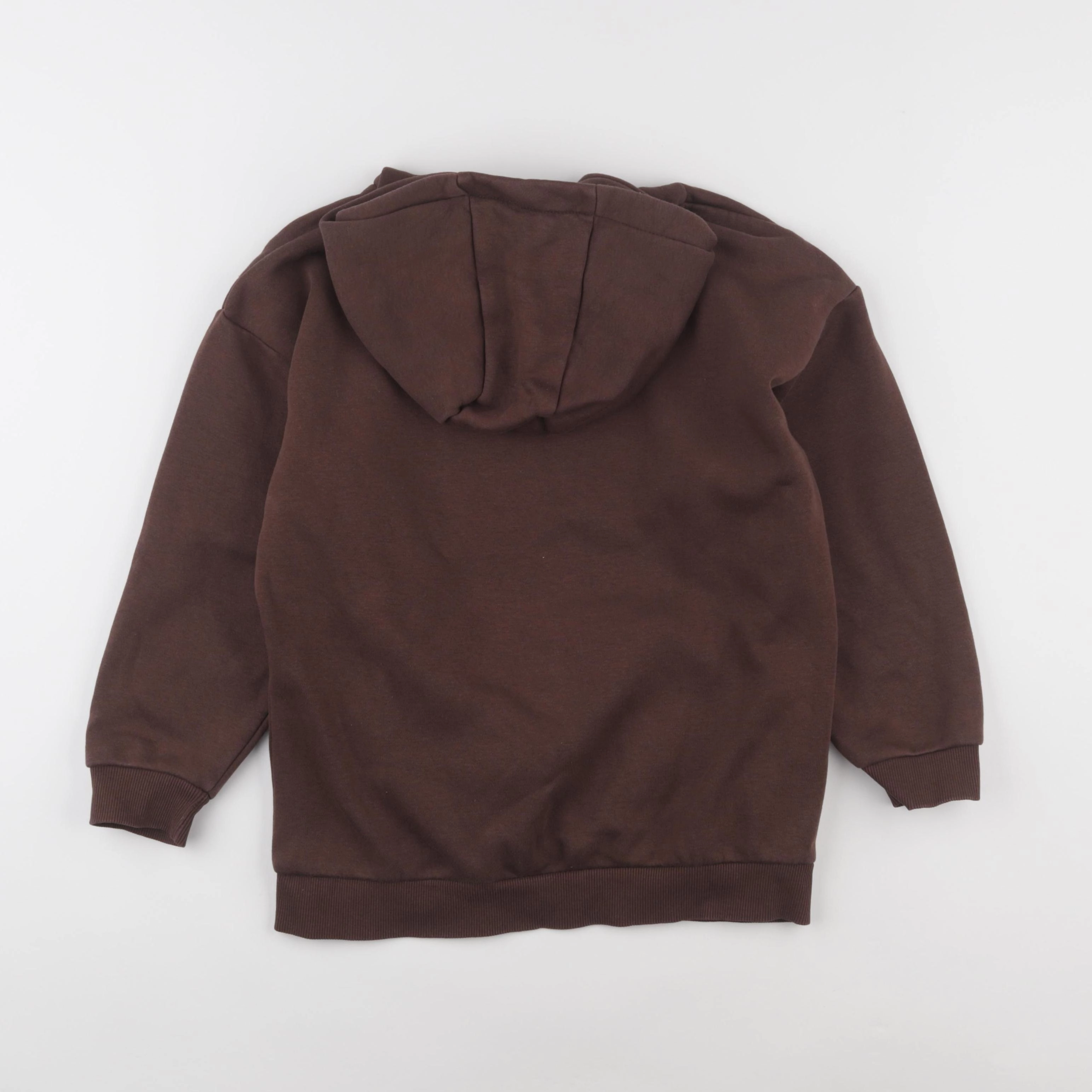 Vertbaudet - sweat marron - 10 ans