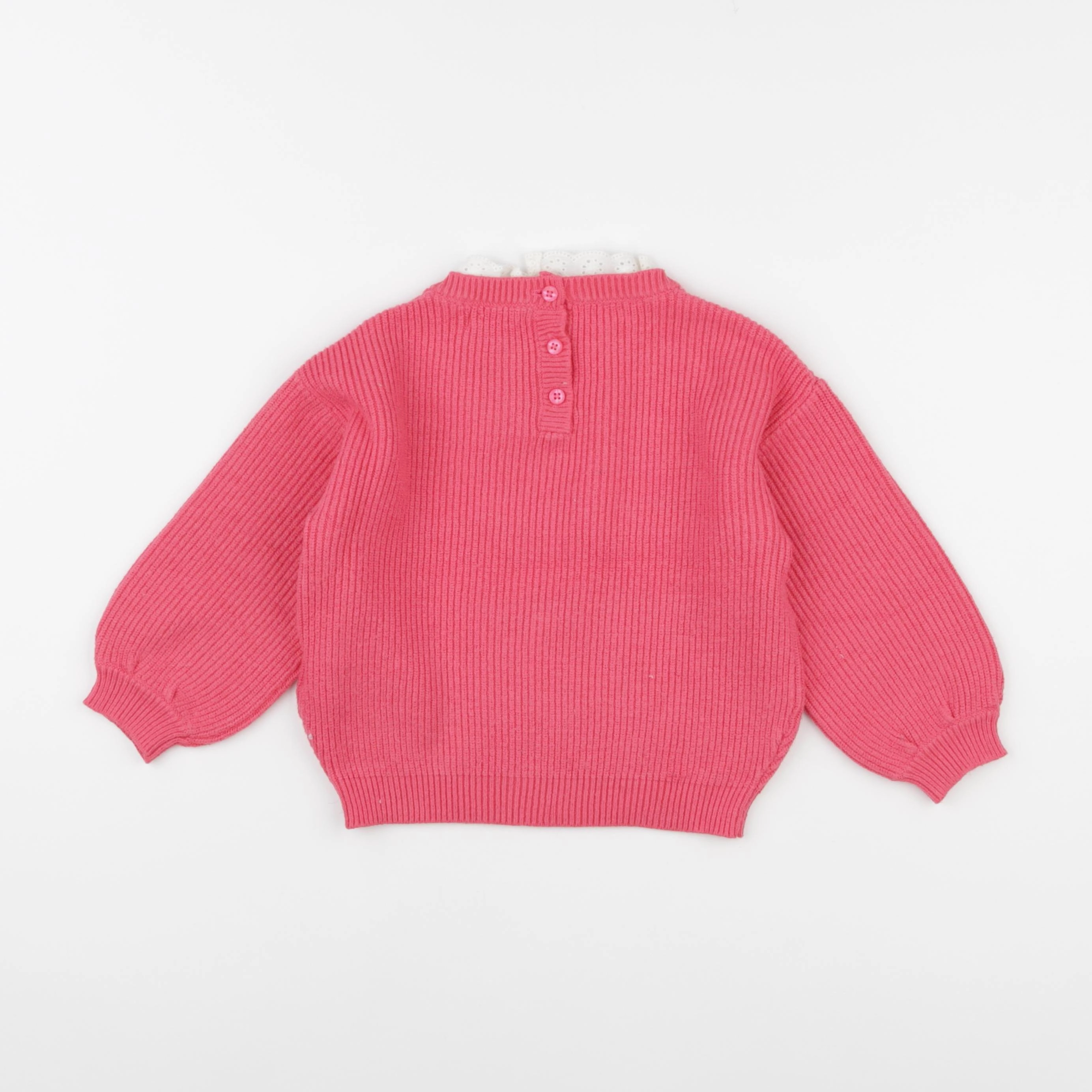 Vertbaudet - pull rose - 3 ans