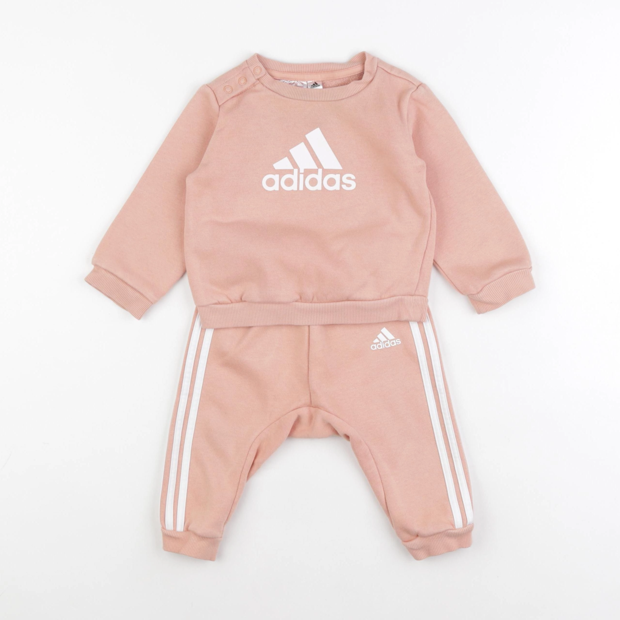 Adidas - ensemble rose - 6/9 mois