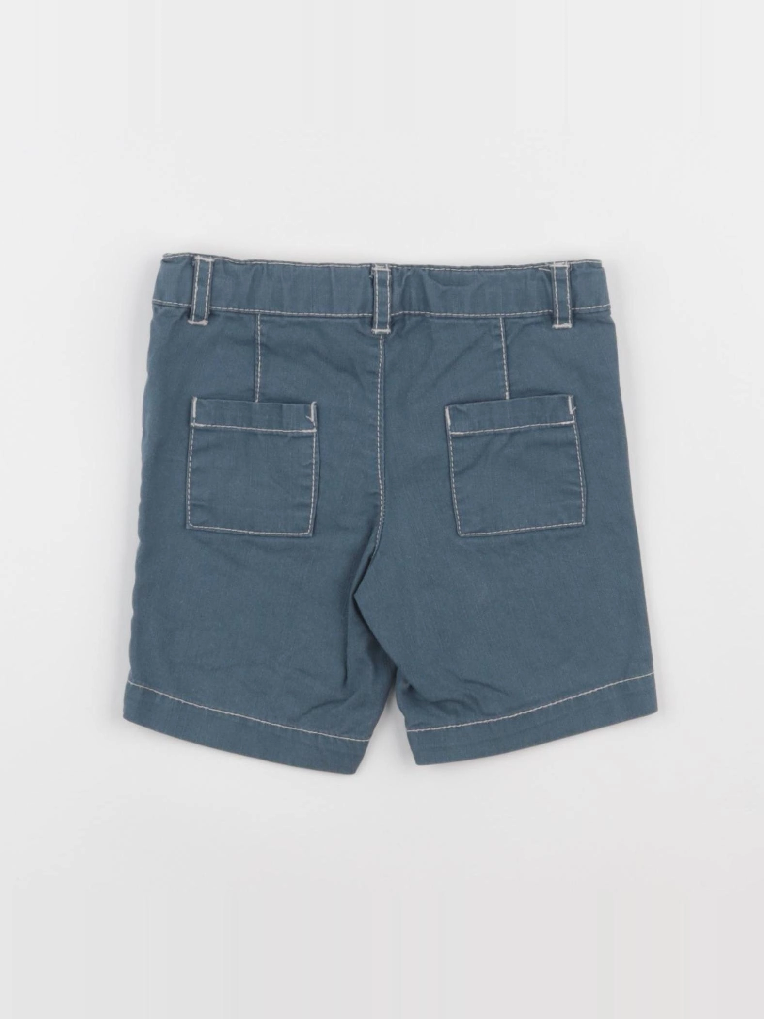 Boutchou - short bleu - 9 mois