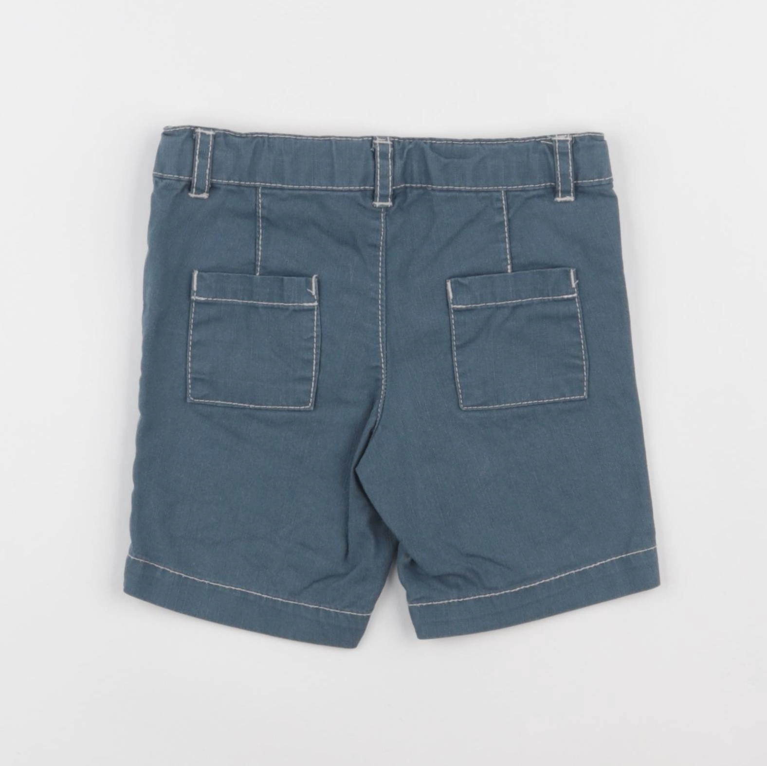 Boutchou - short bleu - 9 mois