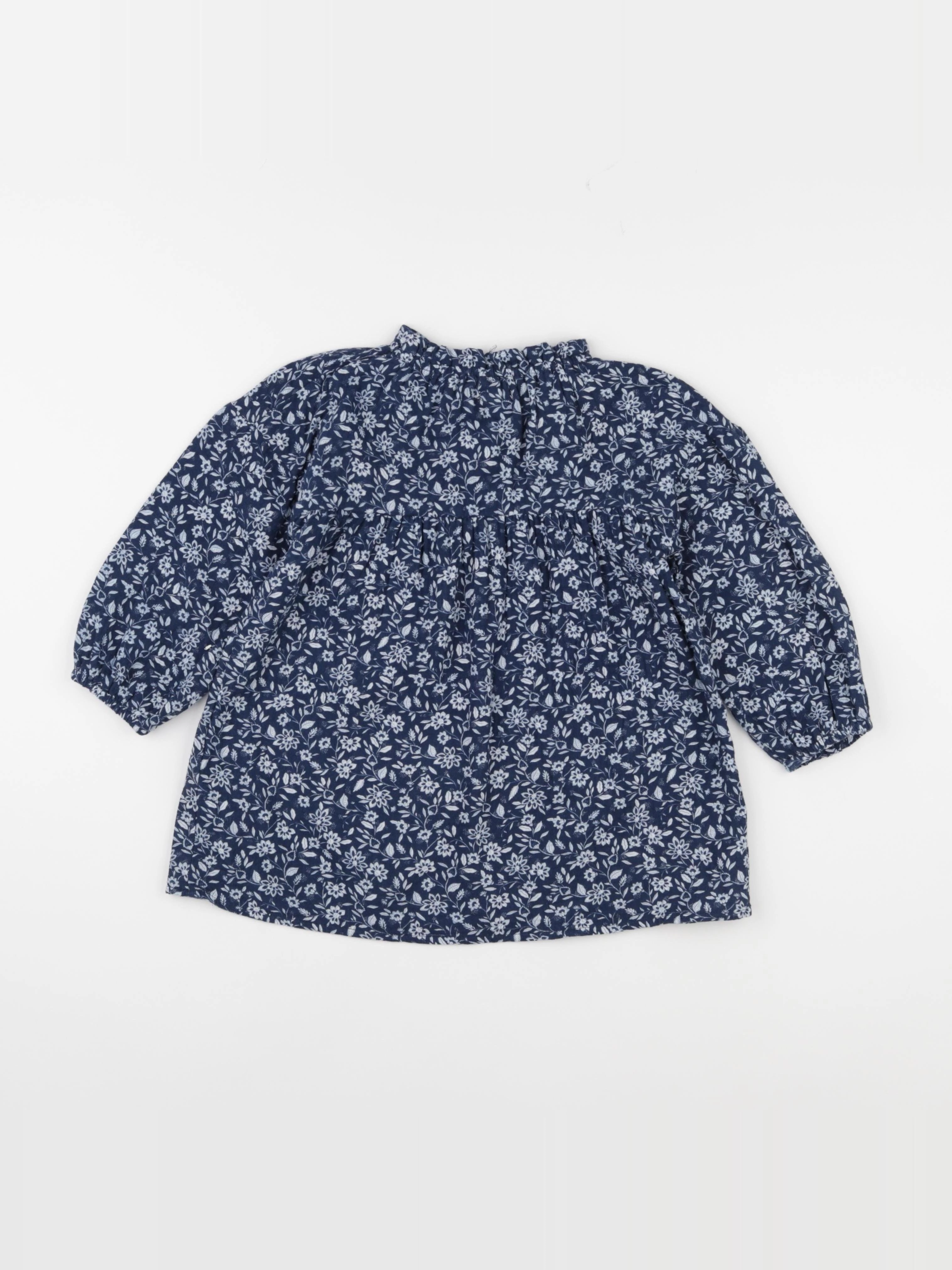 Vertbaudet - robe bleu - 36 mois