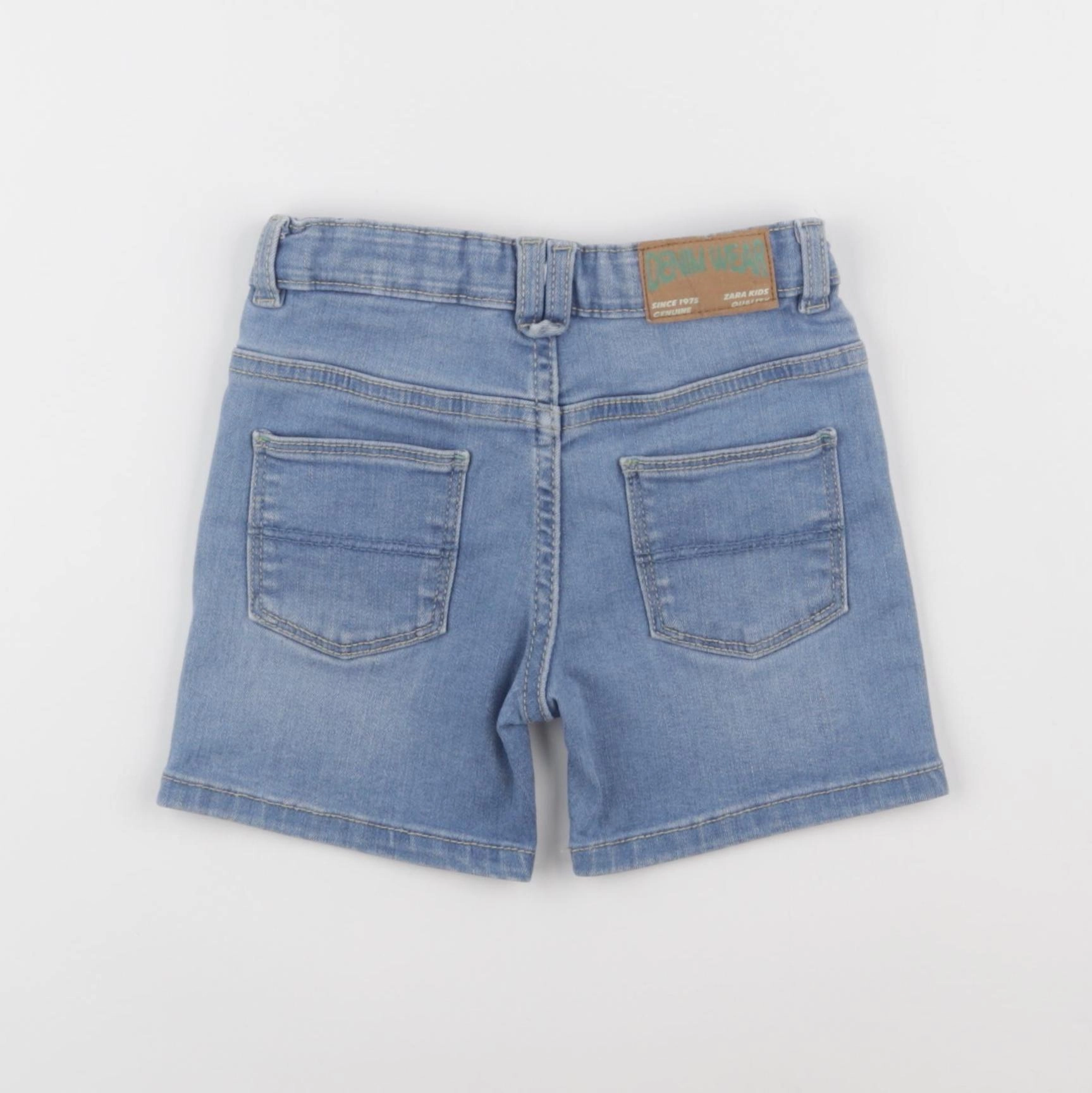 Zara - short bleu - 9/12 mois
