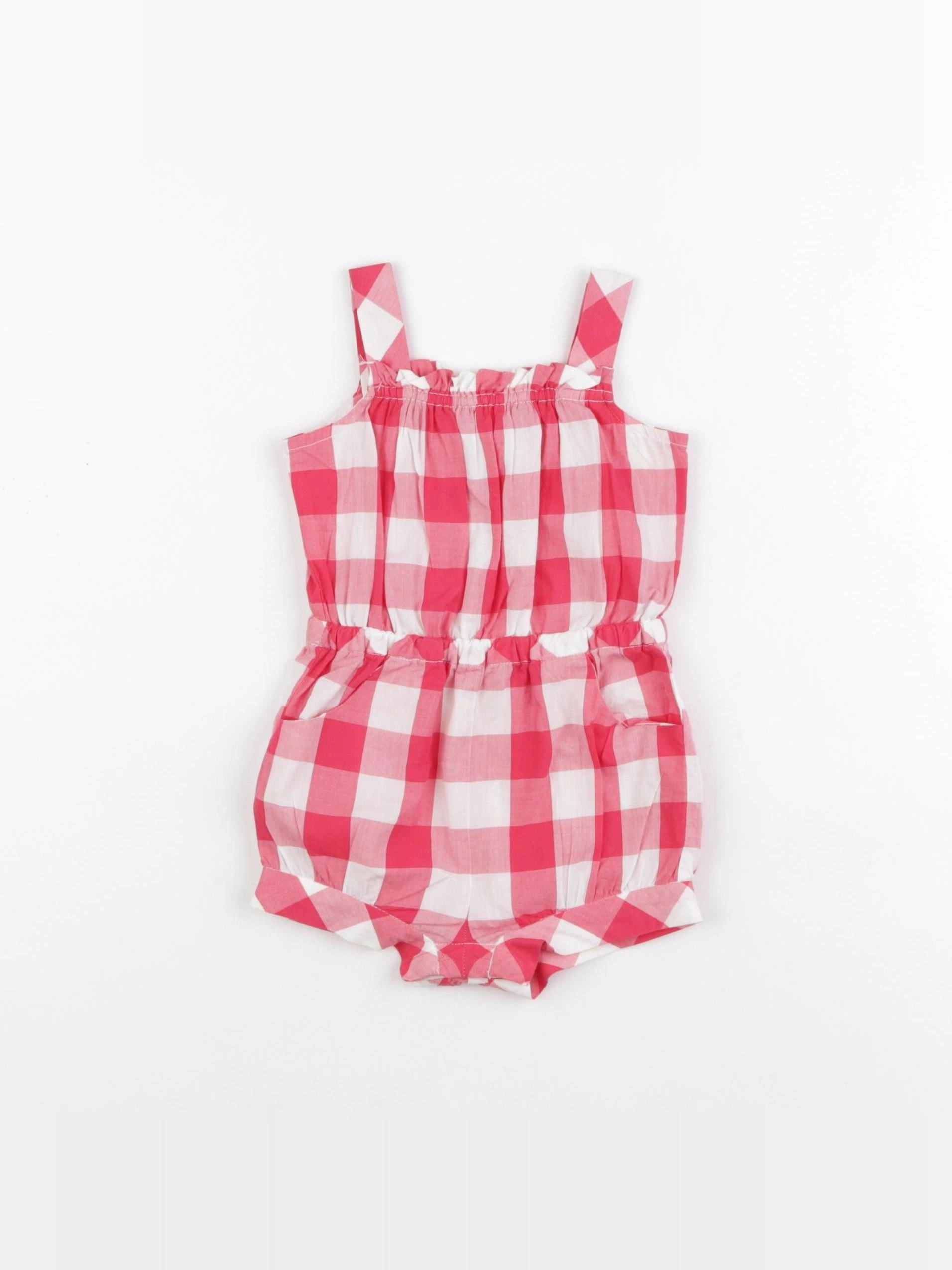 Jacadi - combinaison rose - 6 mois
