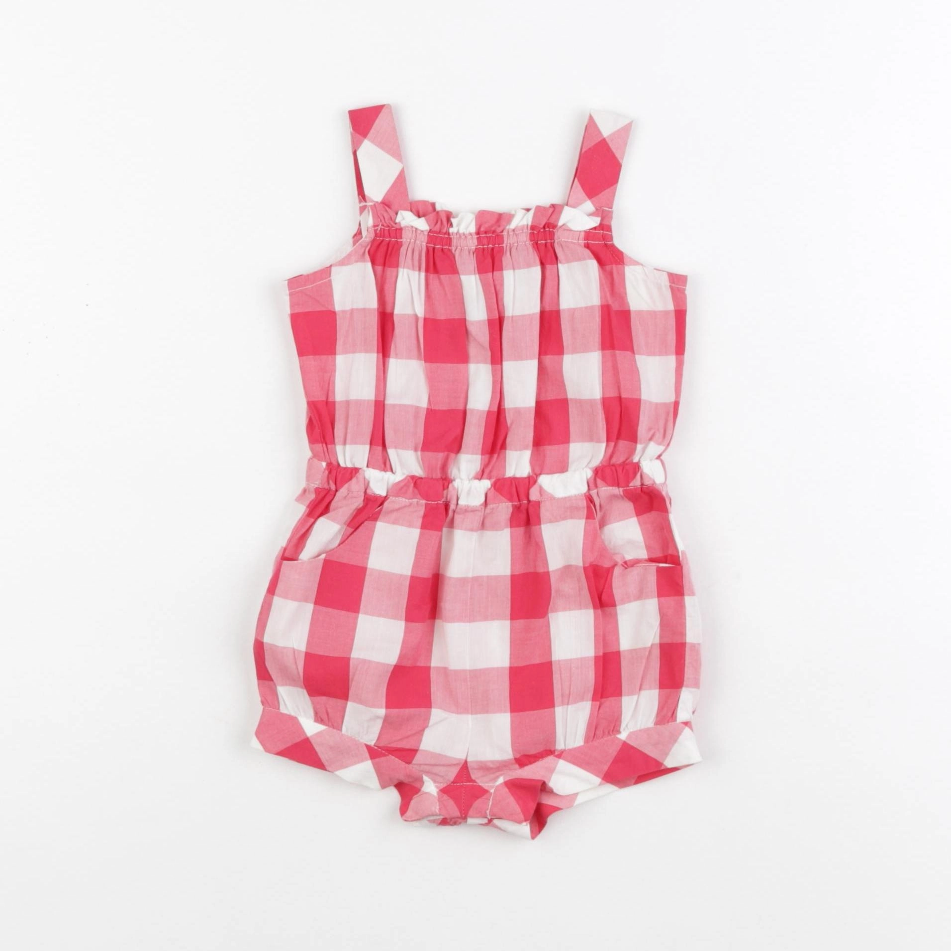 Jacadi - combinaison rose - 6 mois