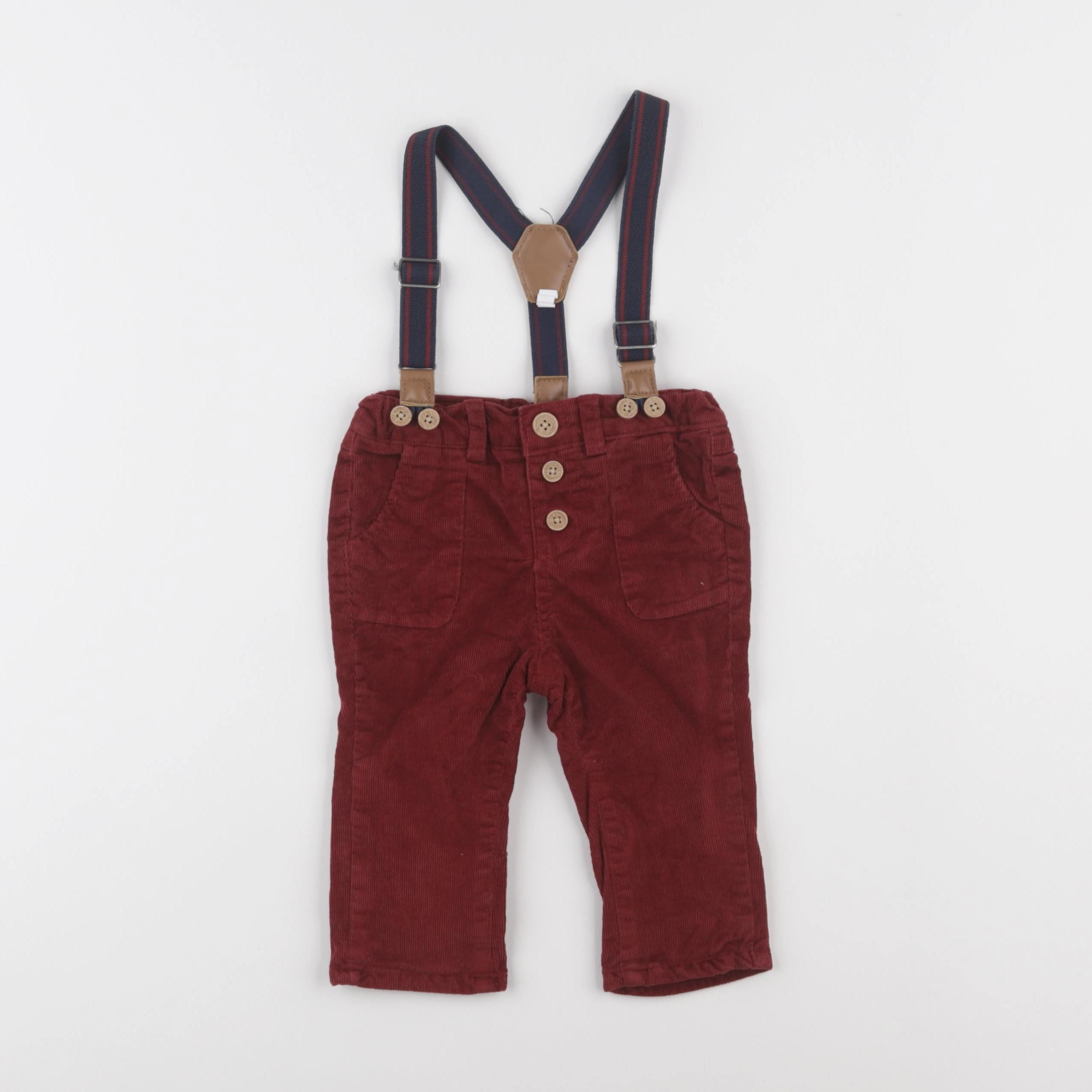 Tape à l'oeil - pantalon rouge - 6 mois
