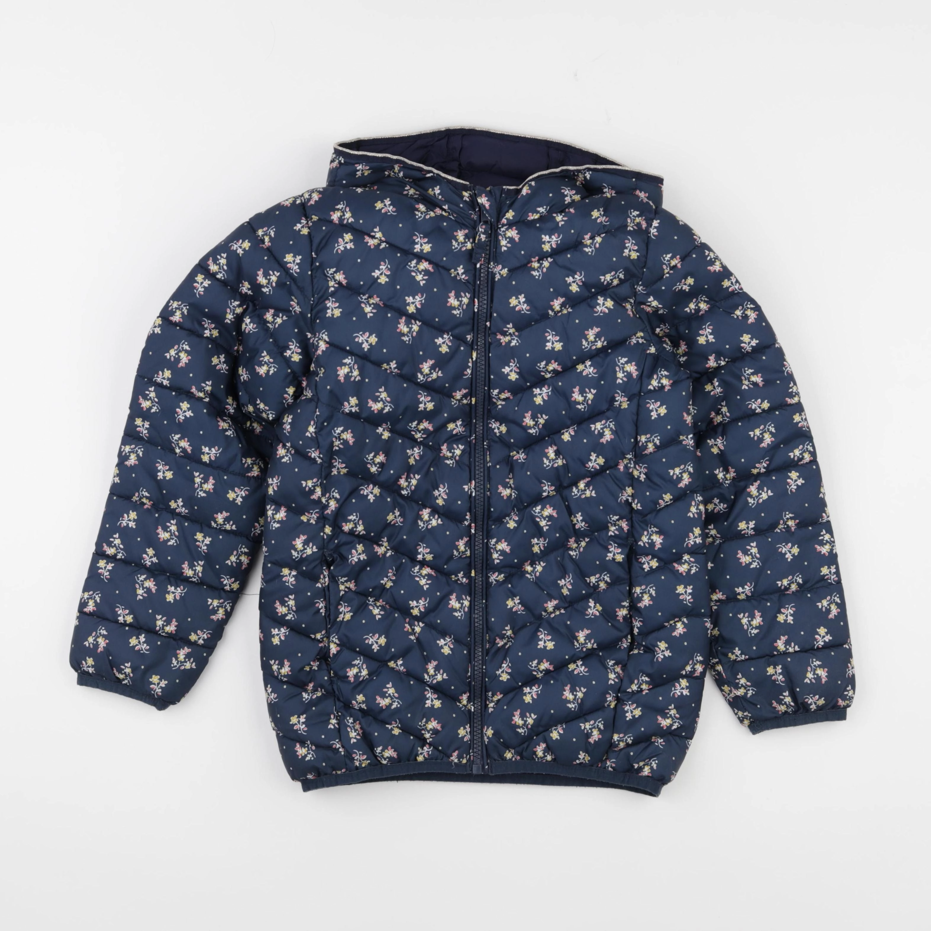 Vertbaudet - doudoune bleu - 9 ans