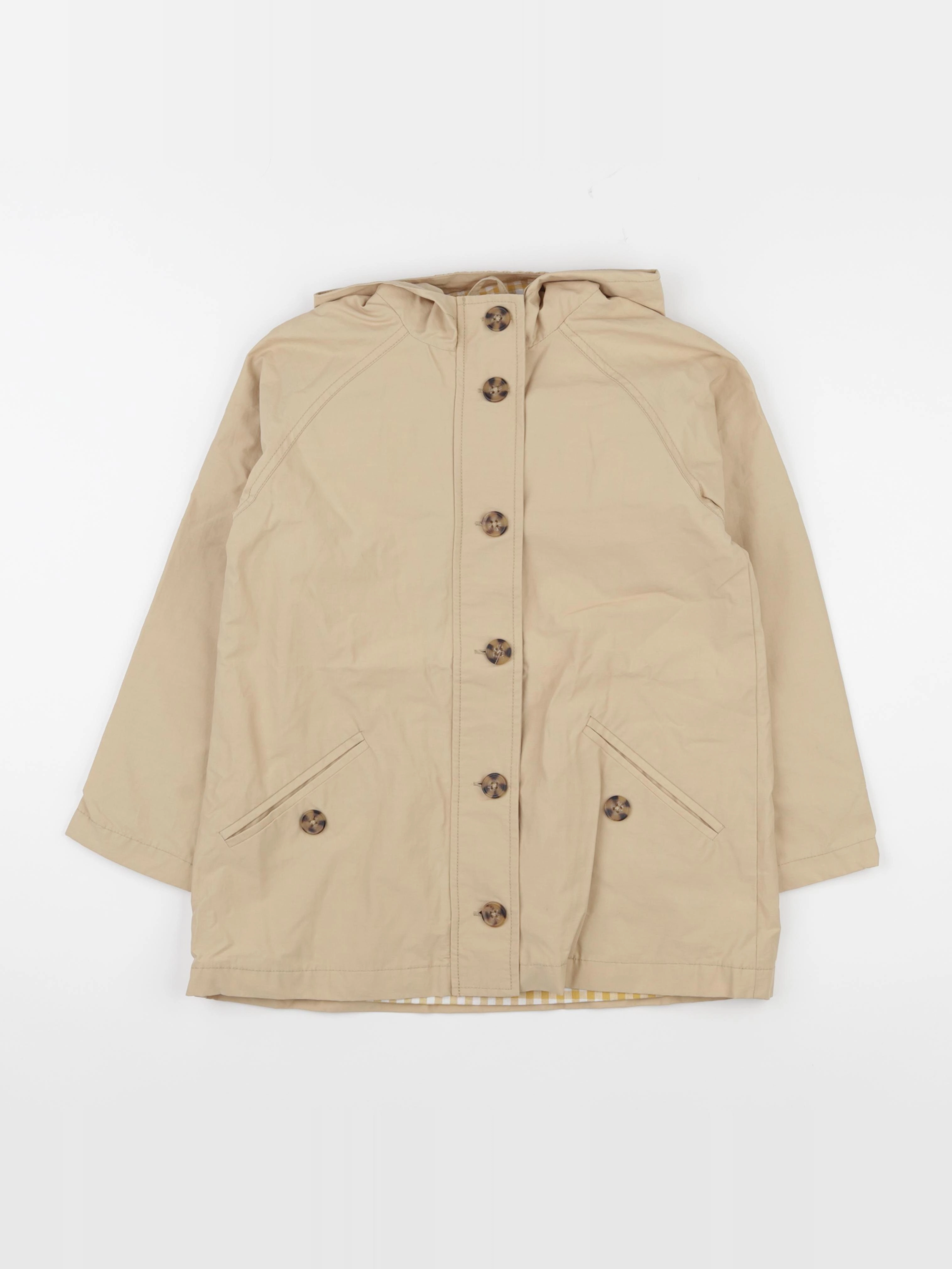 Vertbaudet - imperméable beige - 9 ans