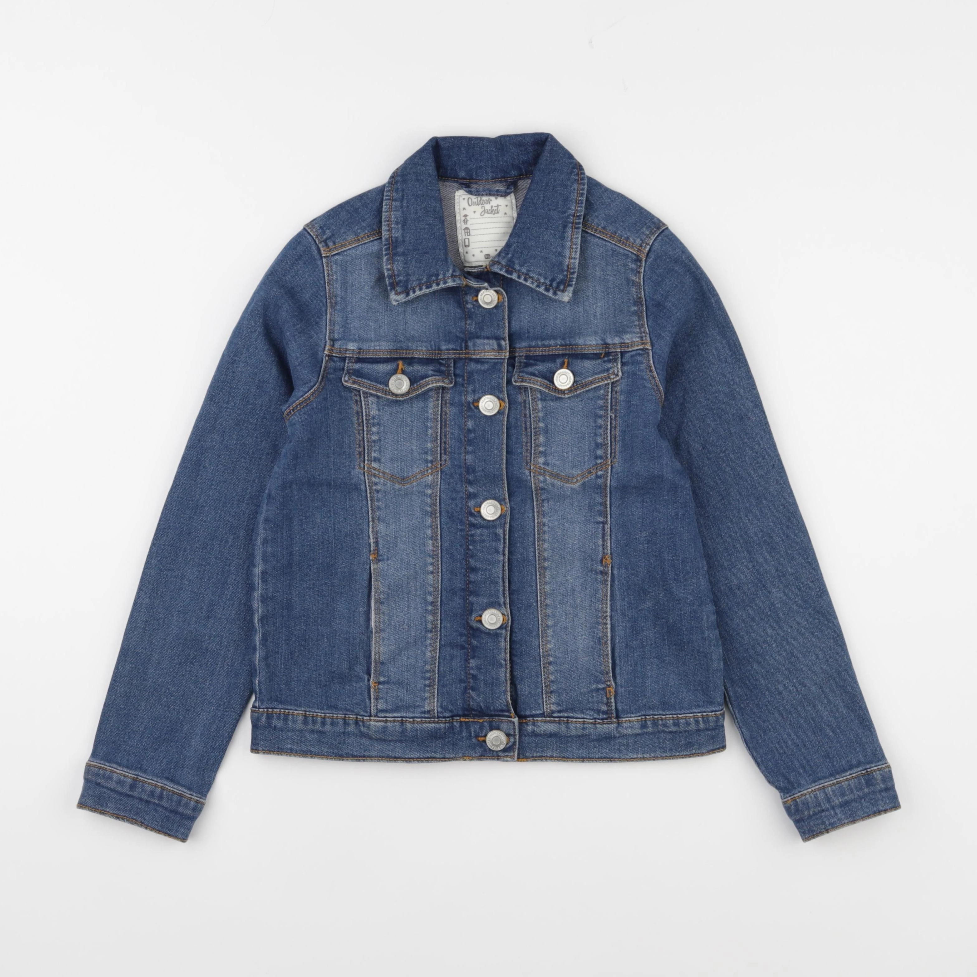 Vertbaudet - veste bleu - 10 ans