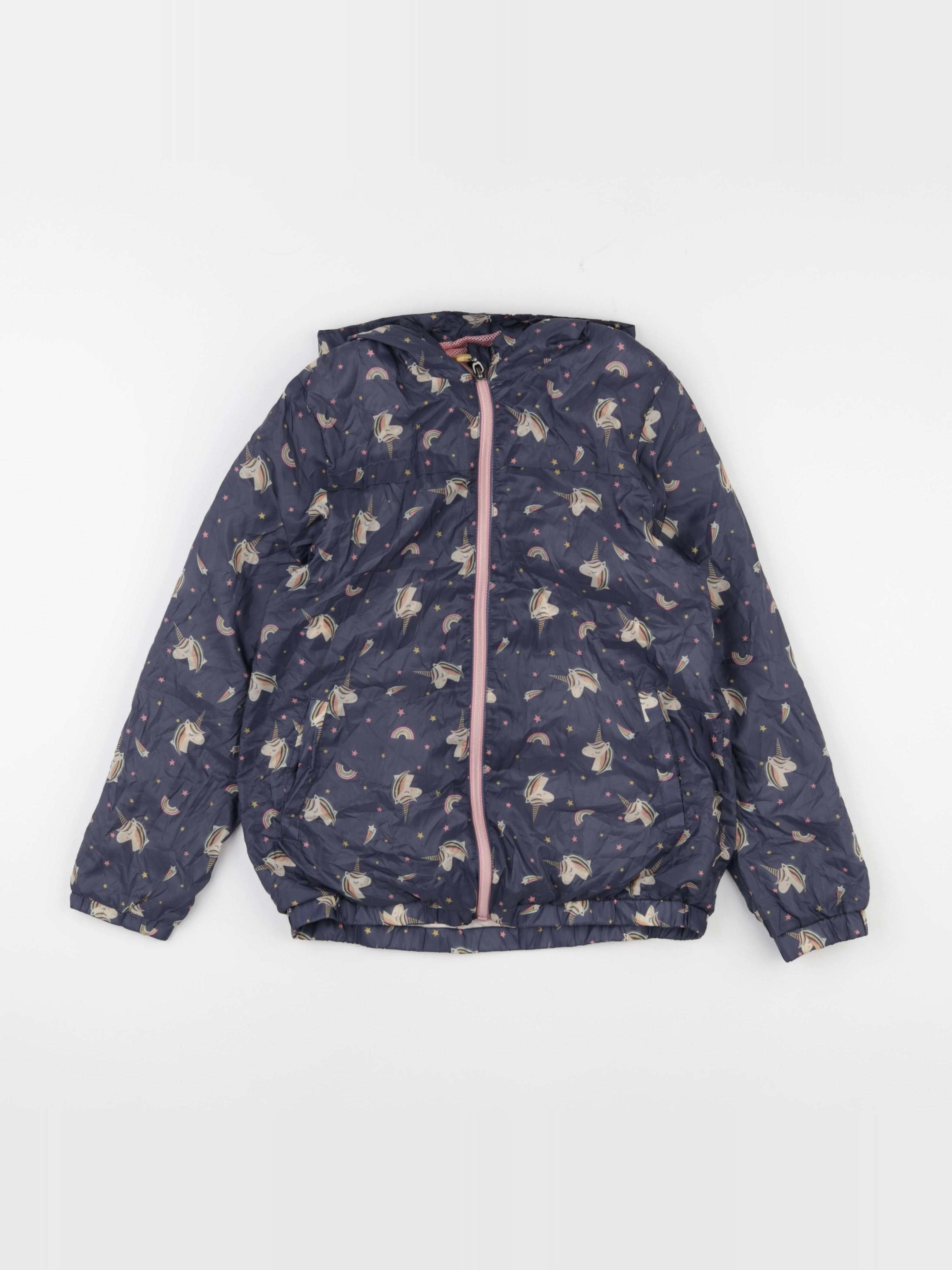 Vertbaudet - coupe-vent bleu - 9 ans