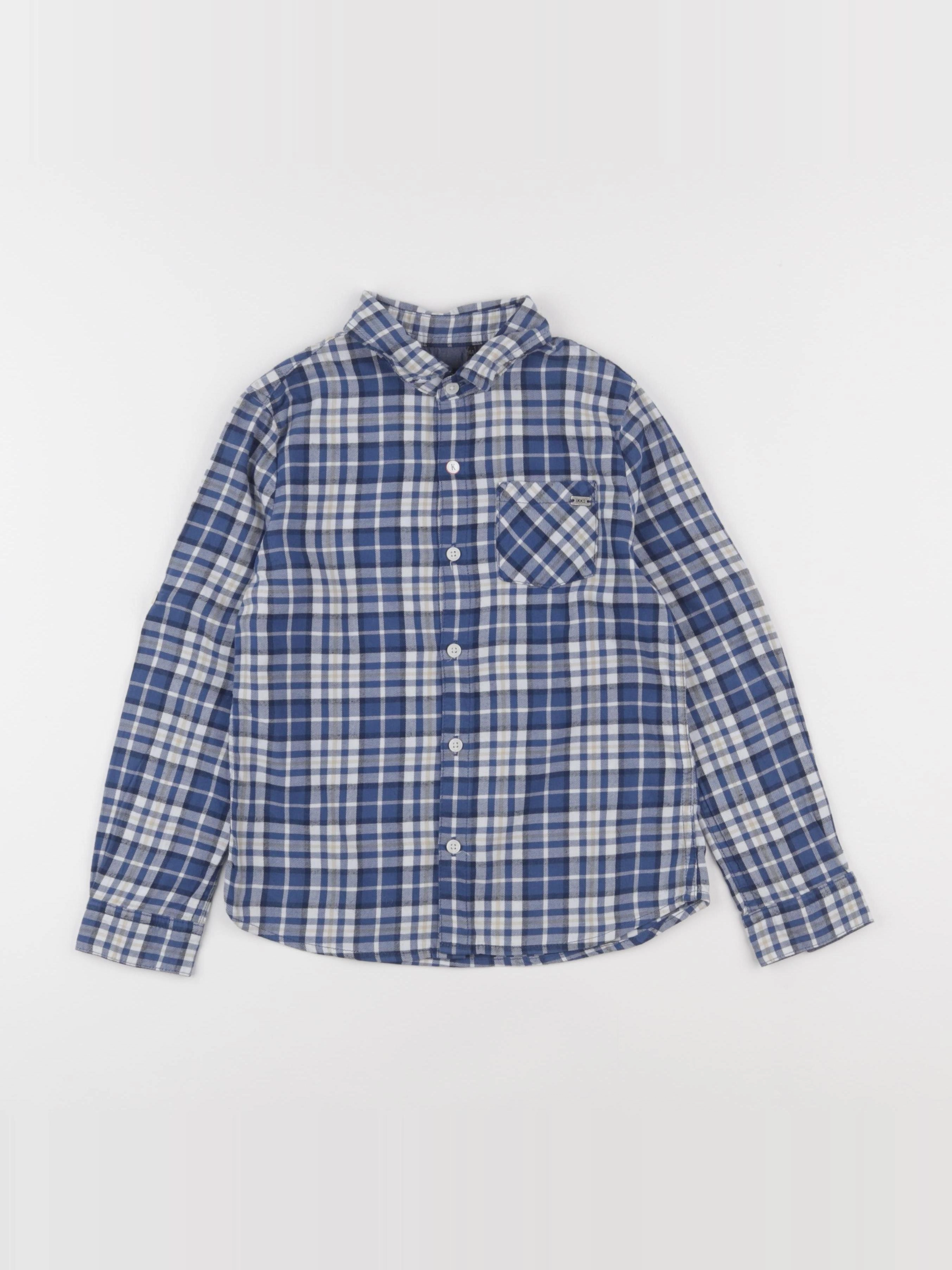 IKKS - chemise bleu - 6 ans