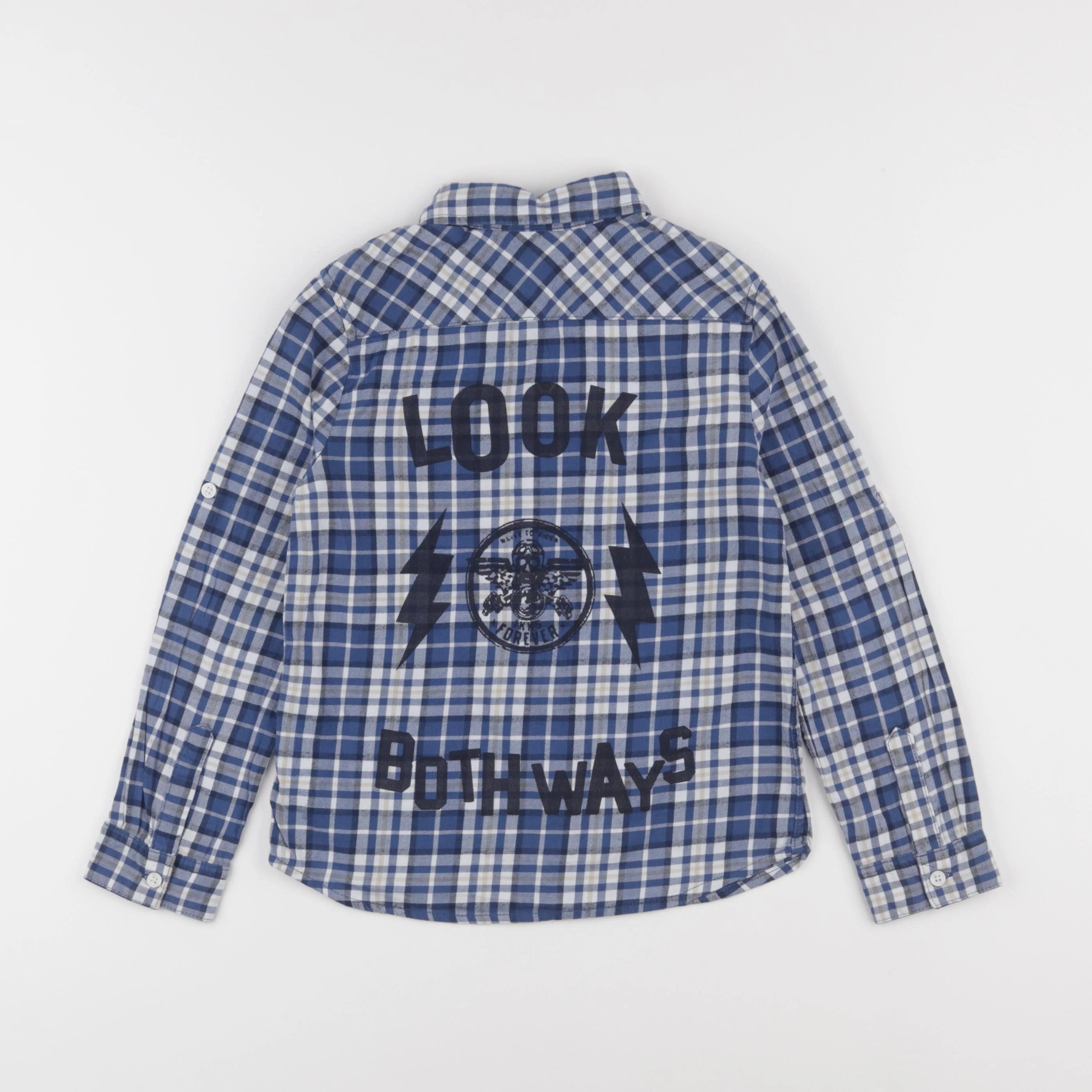 IKKS - chemise bleu - 6 ans