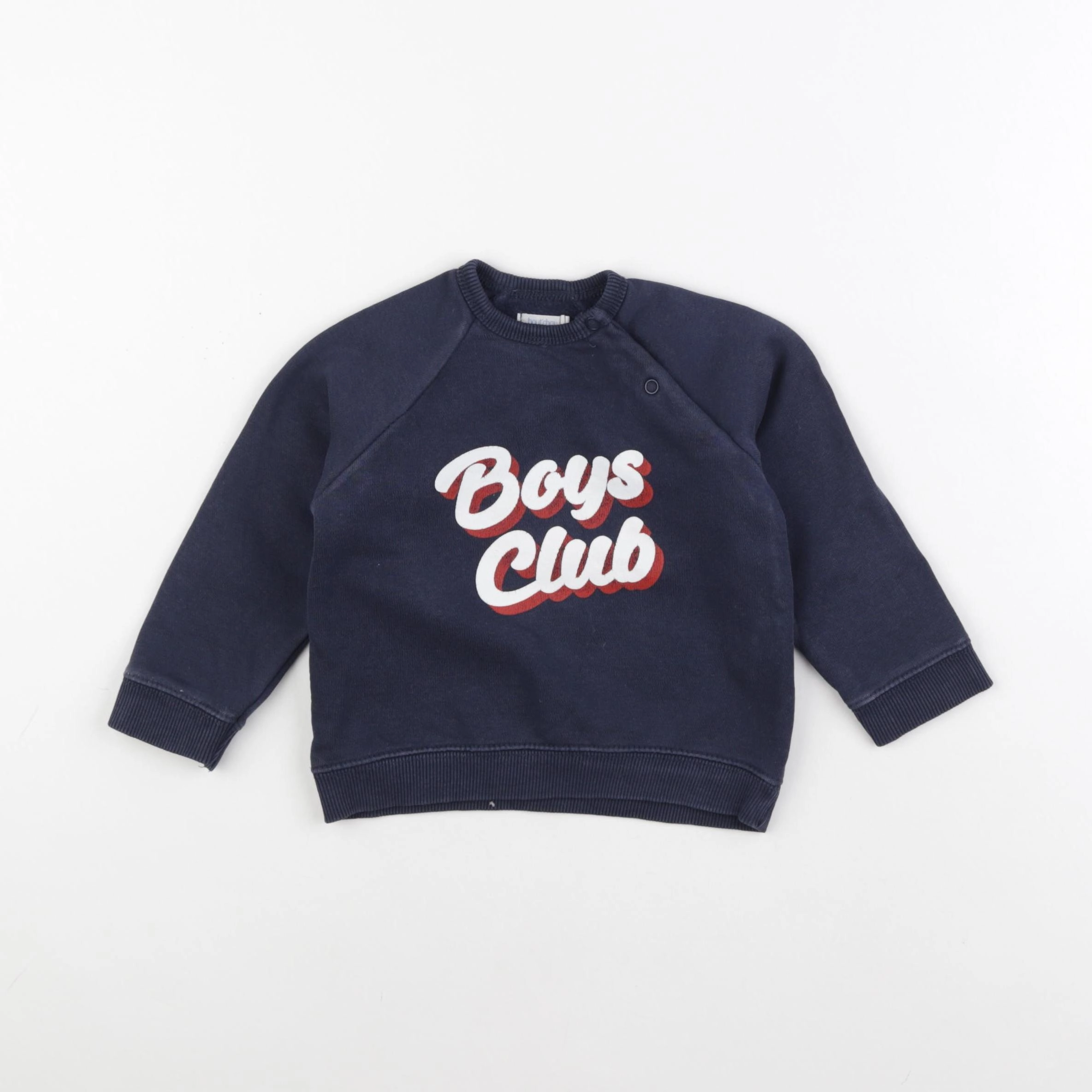 Boutchou - sweat bleu - 18 mois