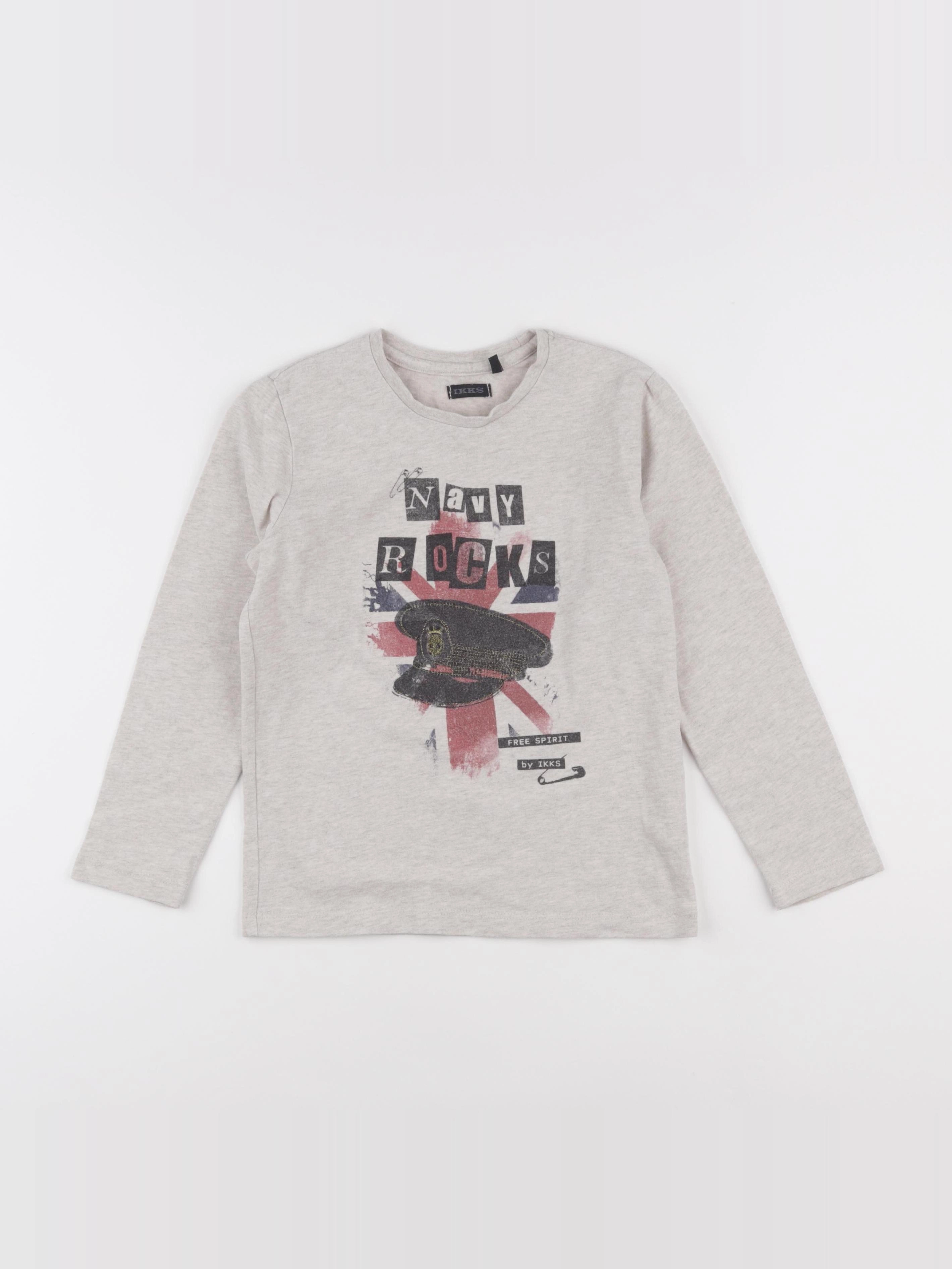 IKKS - tee-shirt multicolore - 6 ans
