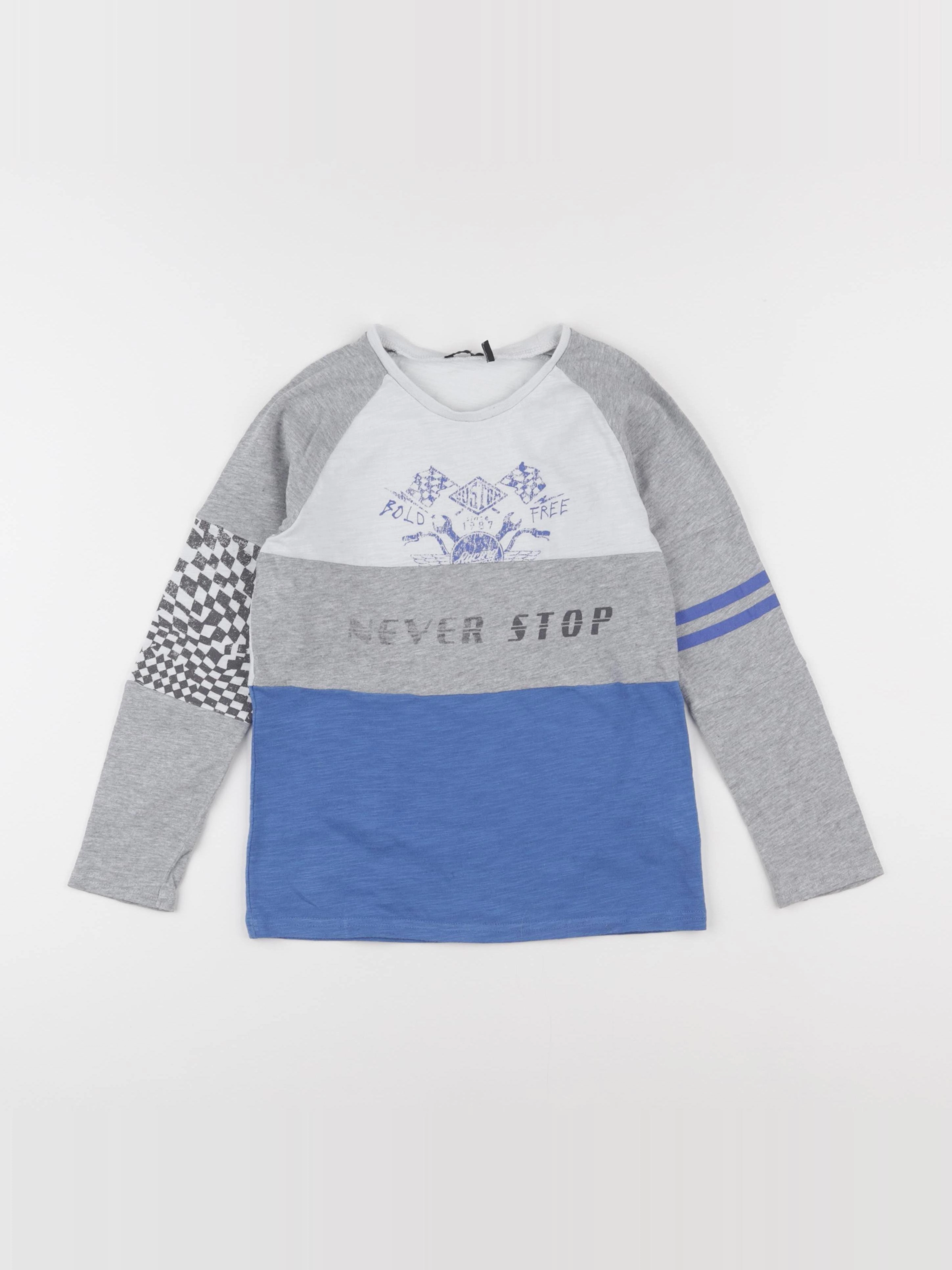 IKKS - tee-shirt multicolore - 8 ans