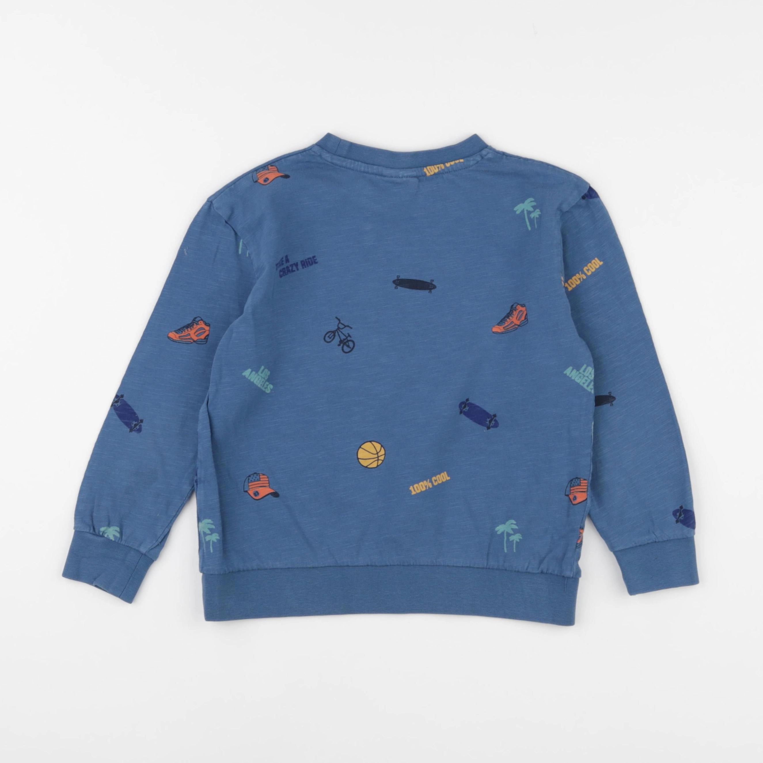 Tape à l'oeil - tee-shirt bleu - 5 ans