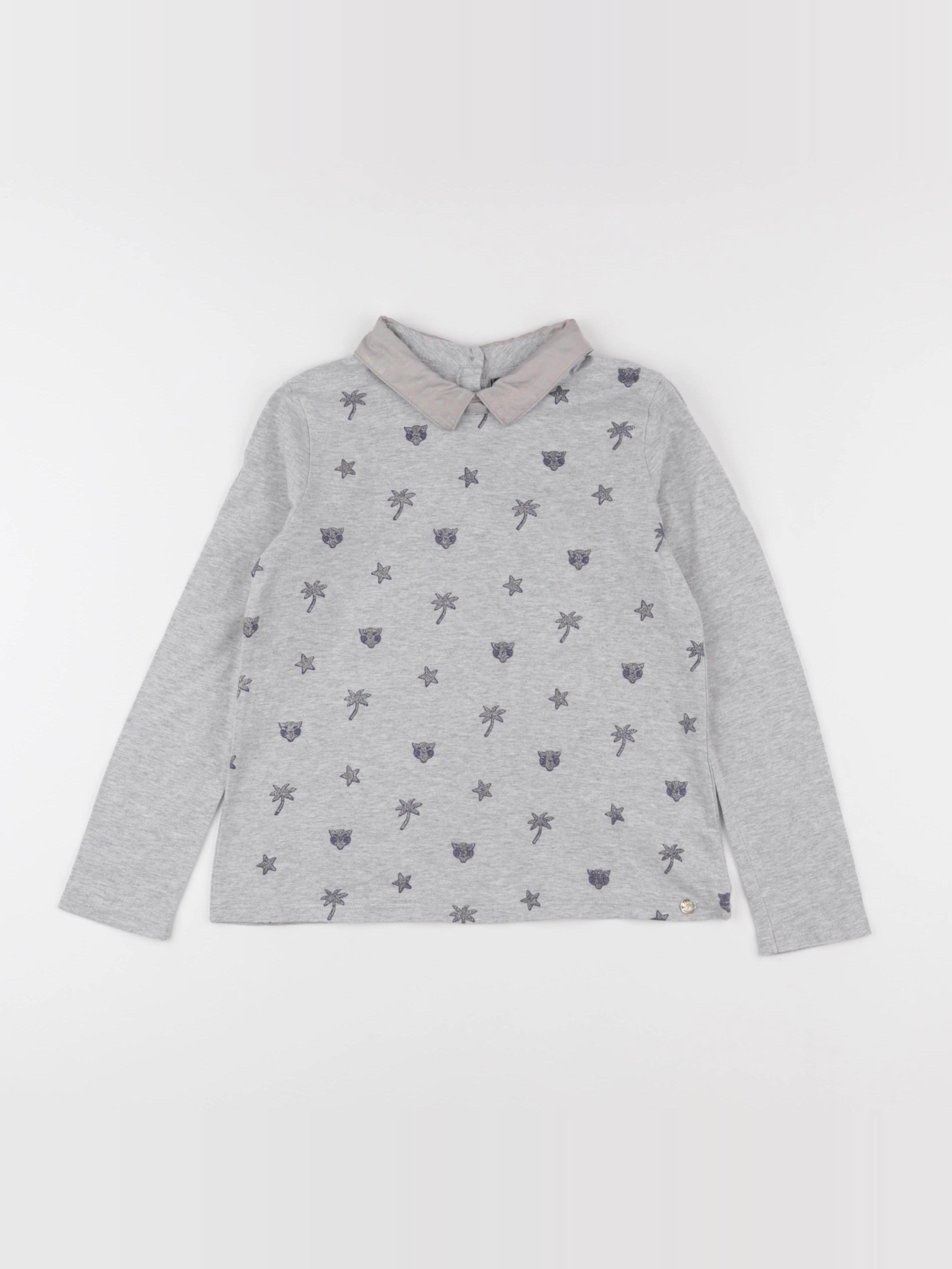 IKKS - tee-shirt bleu - 8 ans