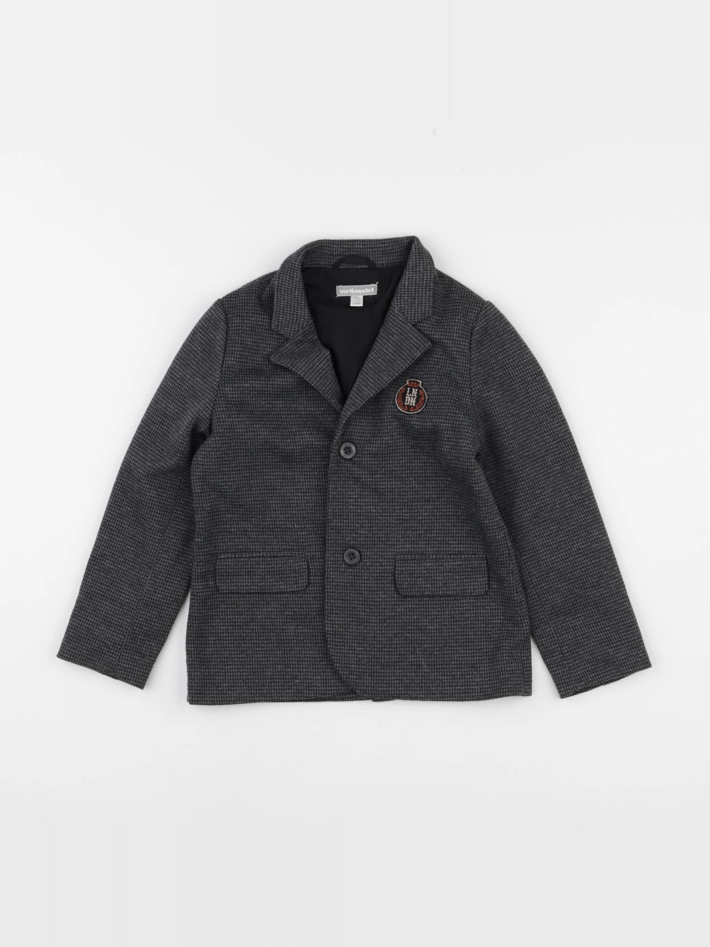 Vertbaudet - veste gris - 5 ans