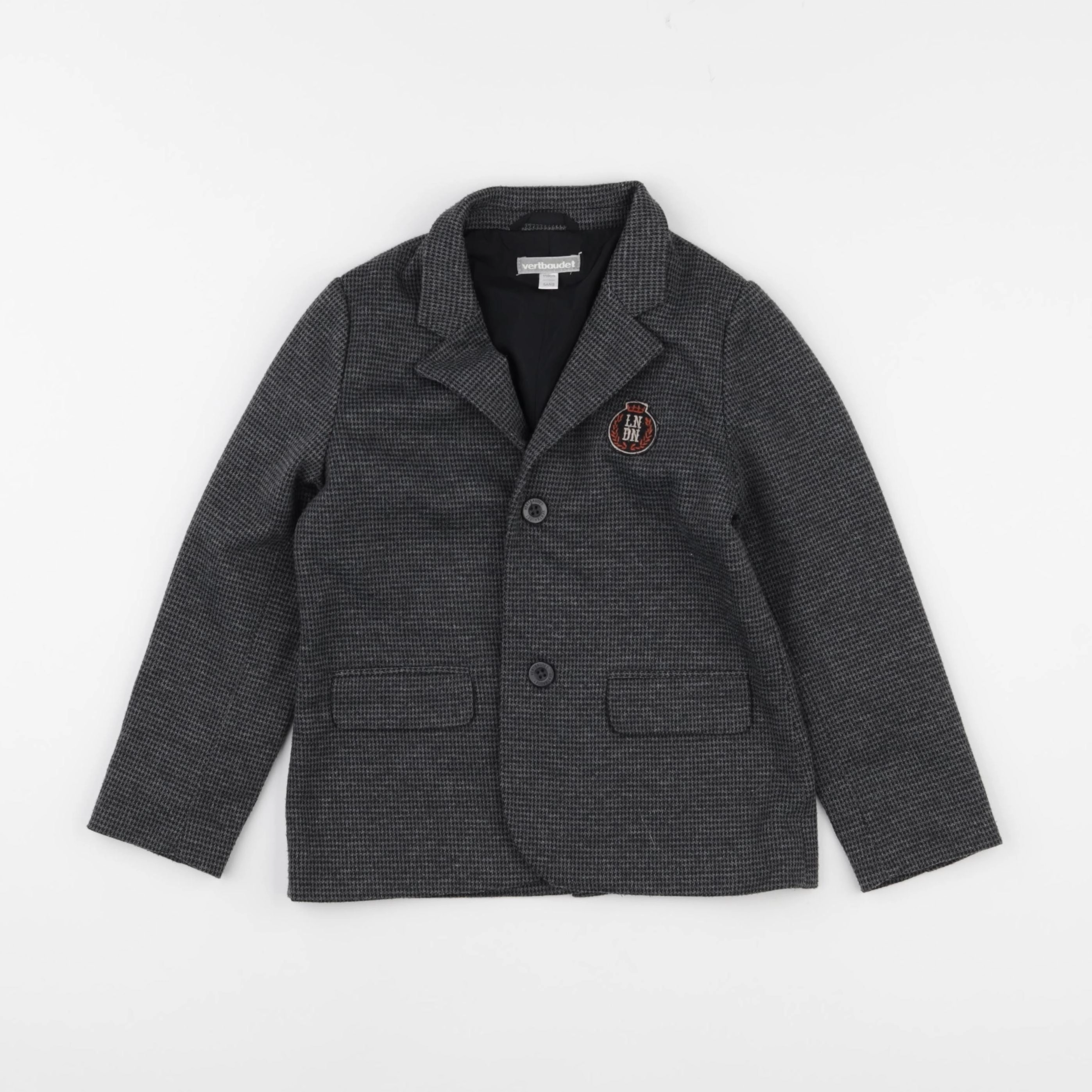 Vertbaudet - veste gris - 5 ans