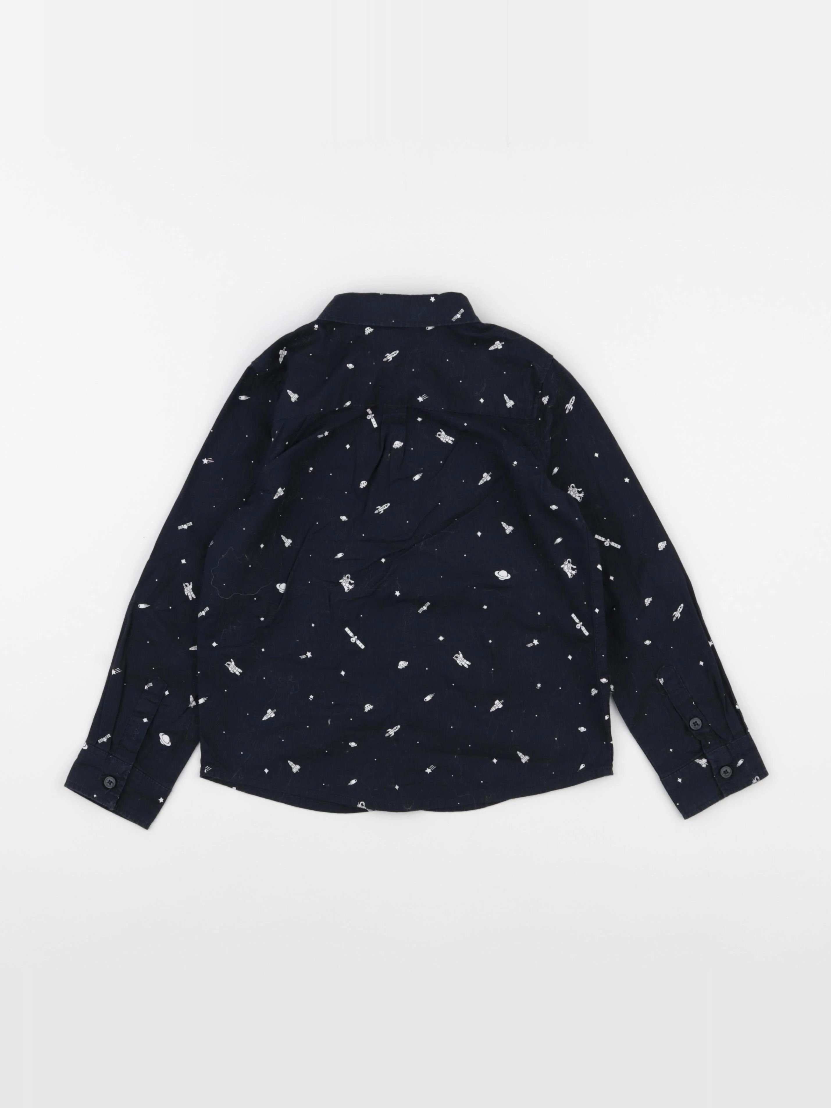 Vertbaudet - chemise bleu - 5 ans