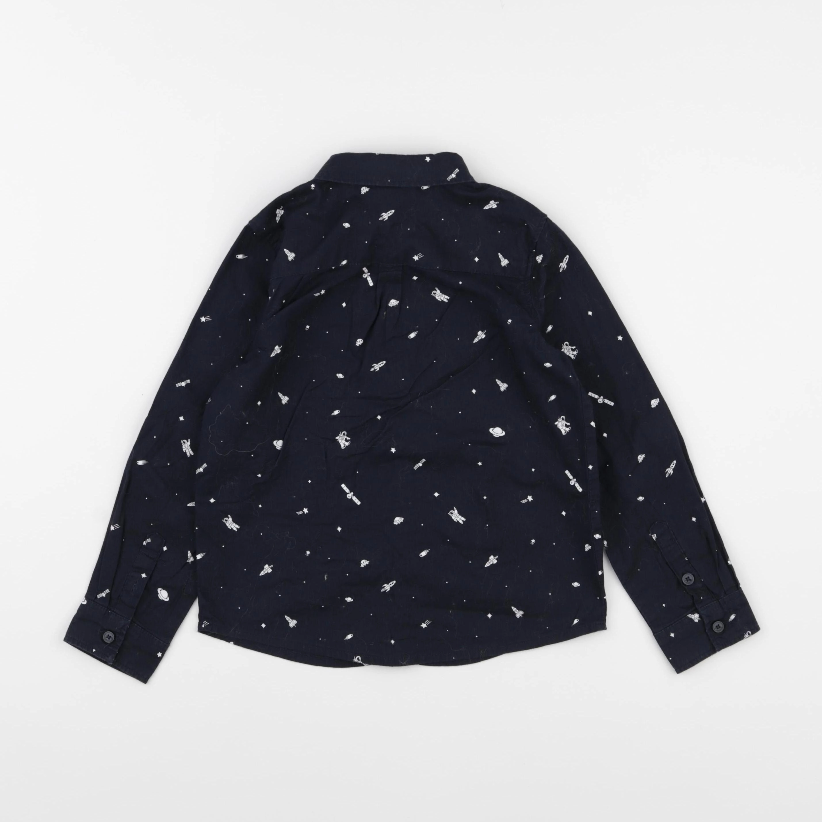 Vertbaudet - chemise bleu - 5 ans