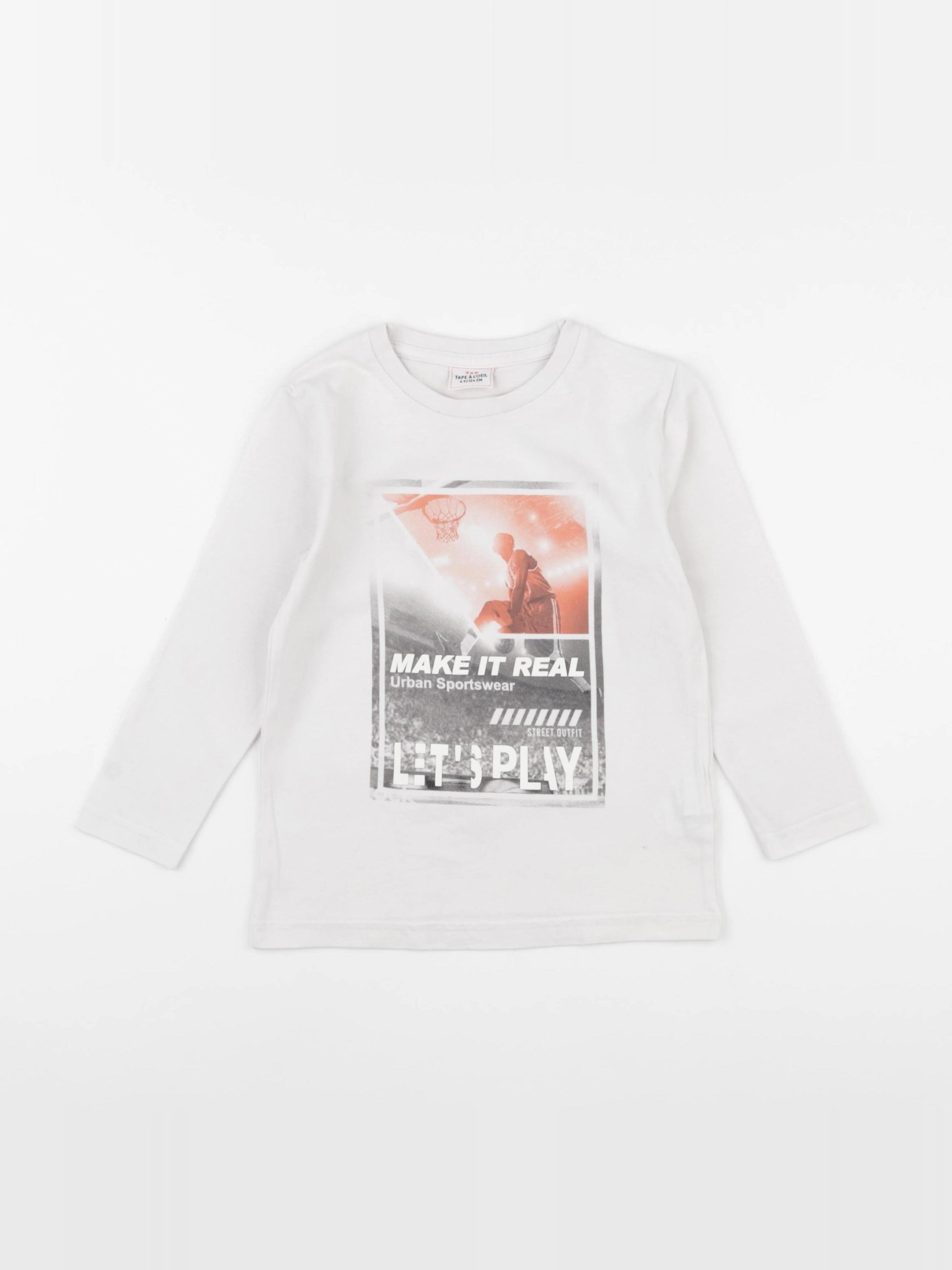 Tape à l'oeil - tee-shirt blanc - 4 ans