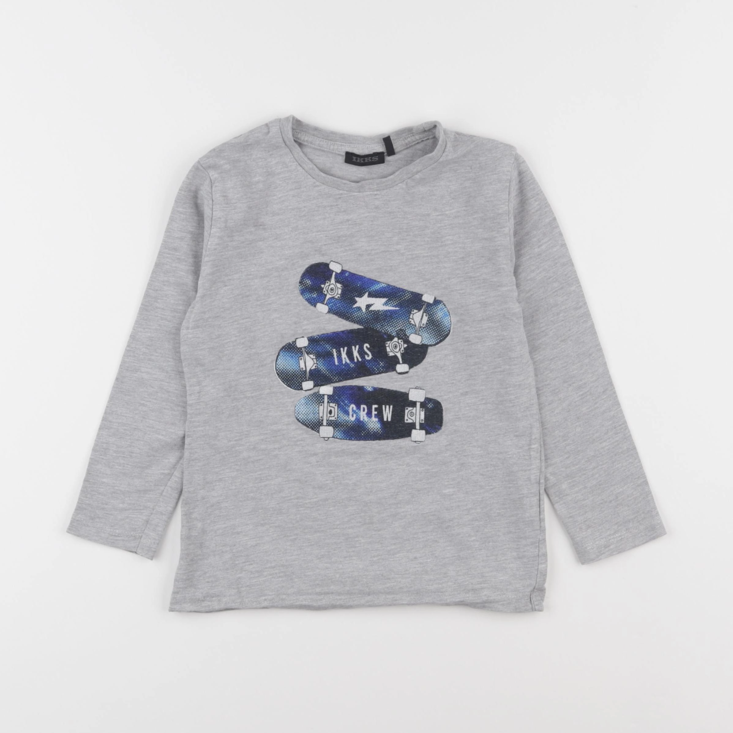 IKKS - tee-shirt bleu - 4 ans