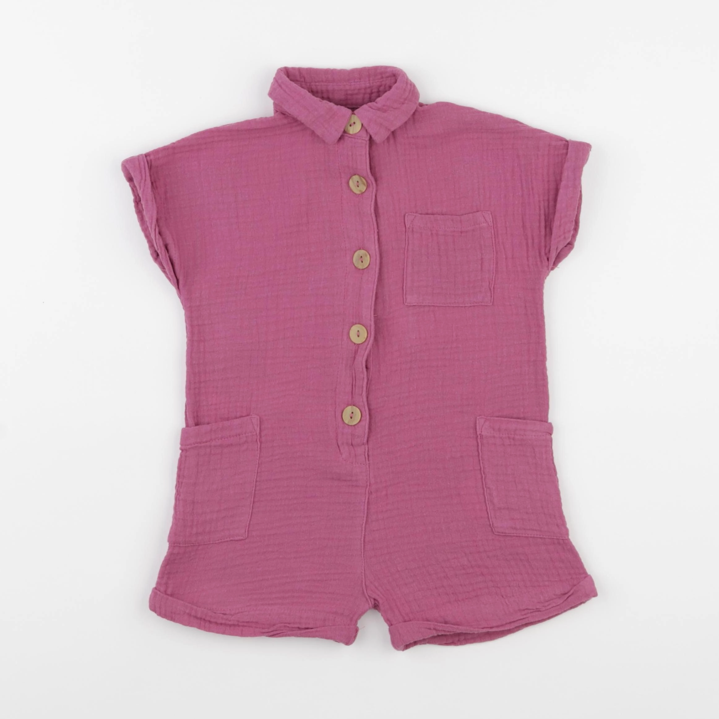 Vertbaudet - combinaison violet - 2 ans