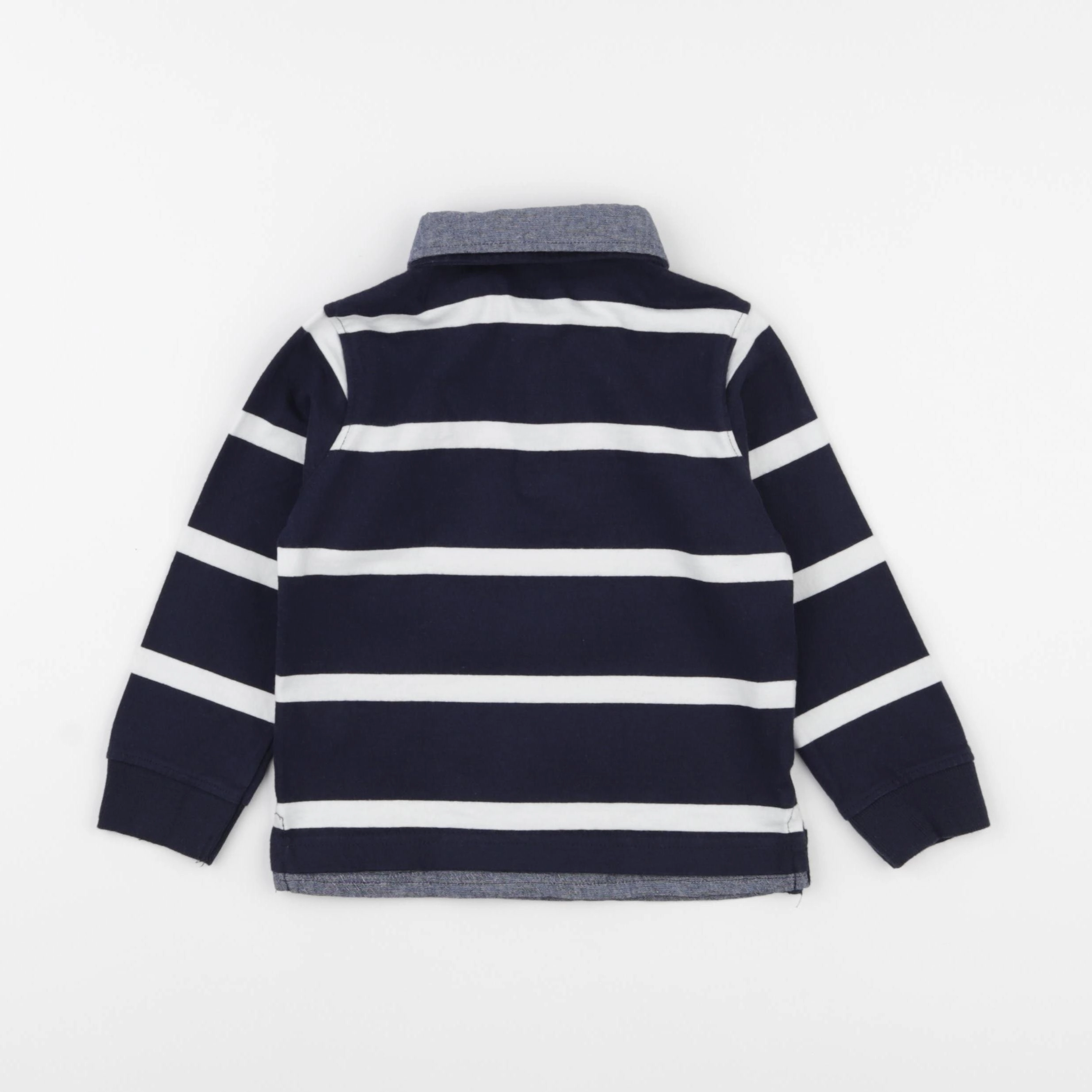 Vertbaudet - polo bleu - 3 ans
