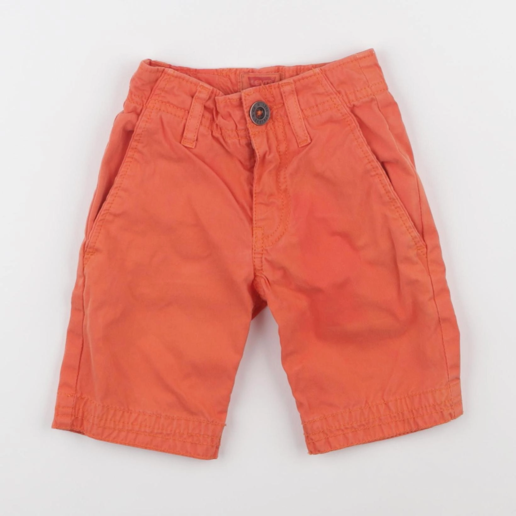 Levi's - short orange - 2 ans