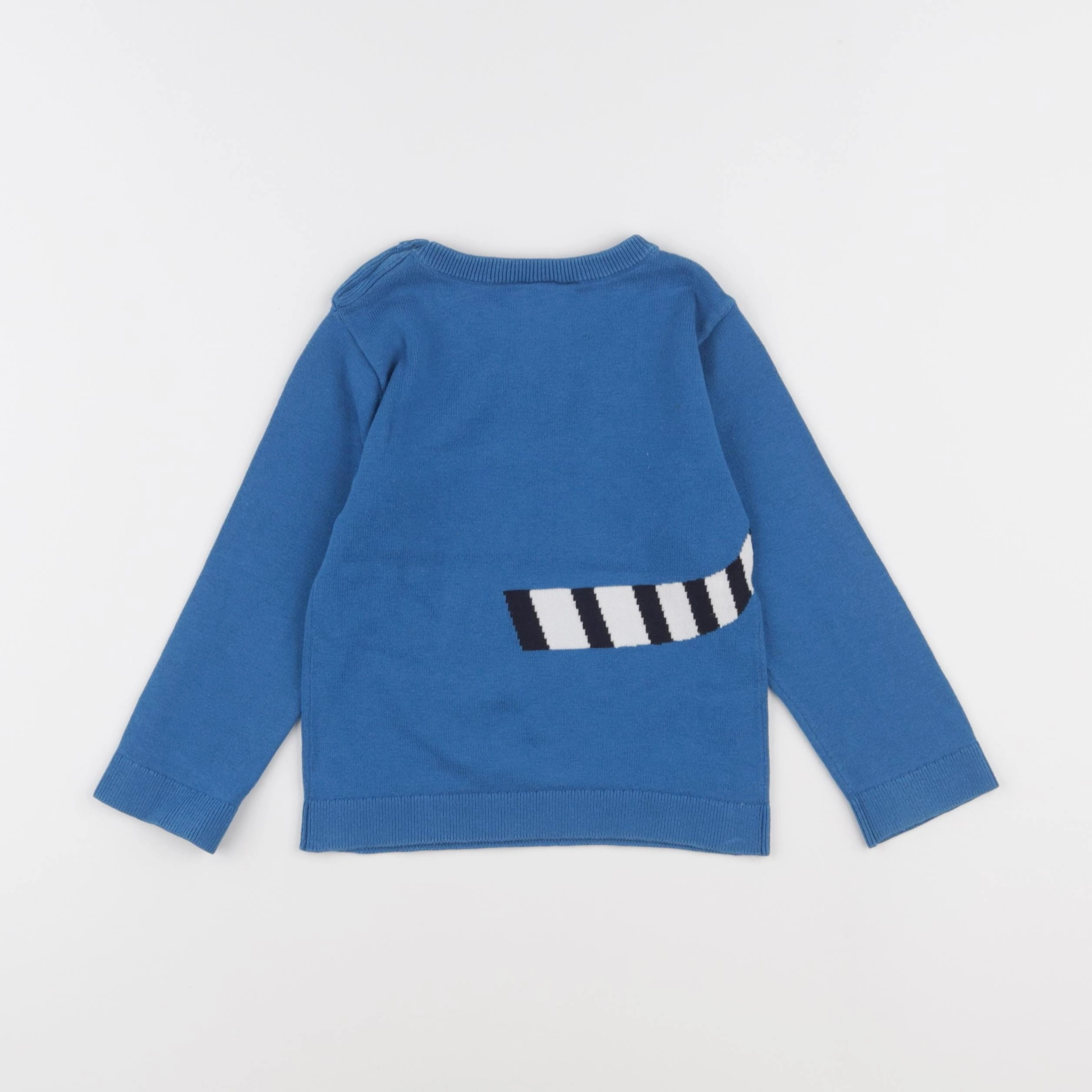 Jacadi - pull bleu - 36 mois