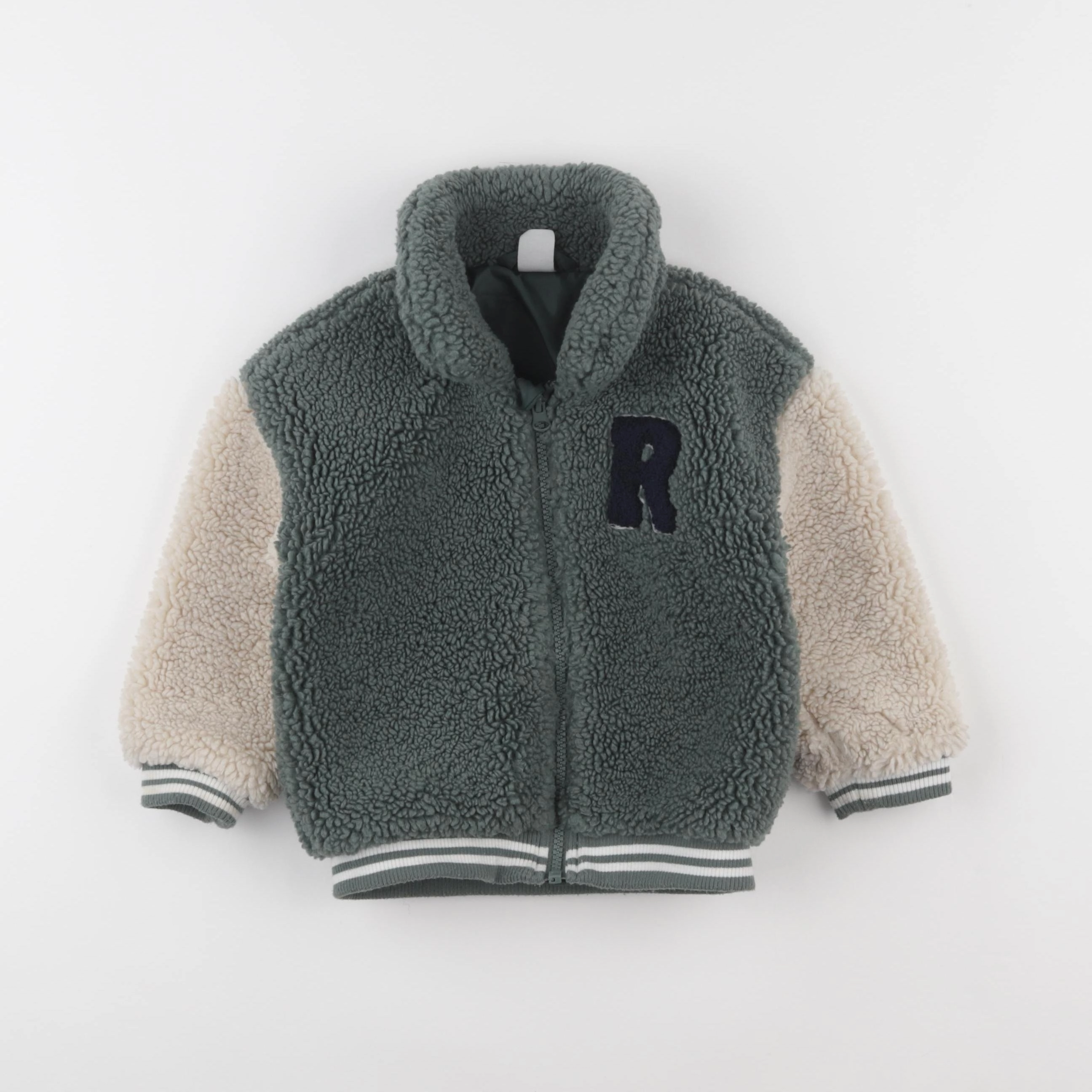 H&M - veste vert - 18/24 mois