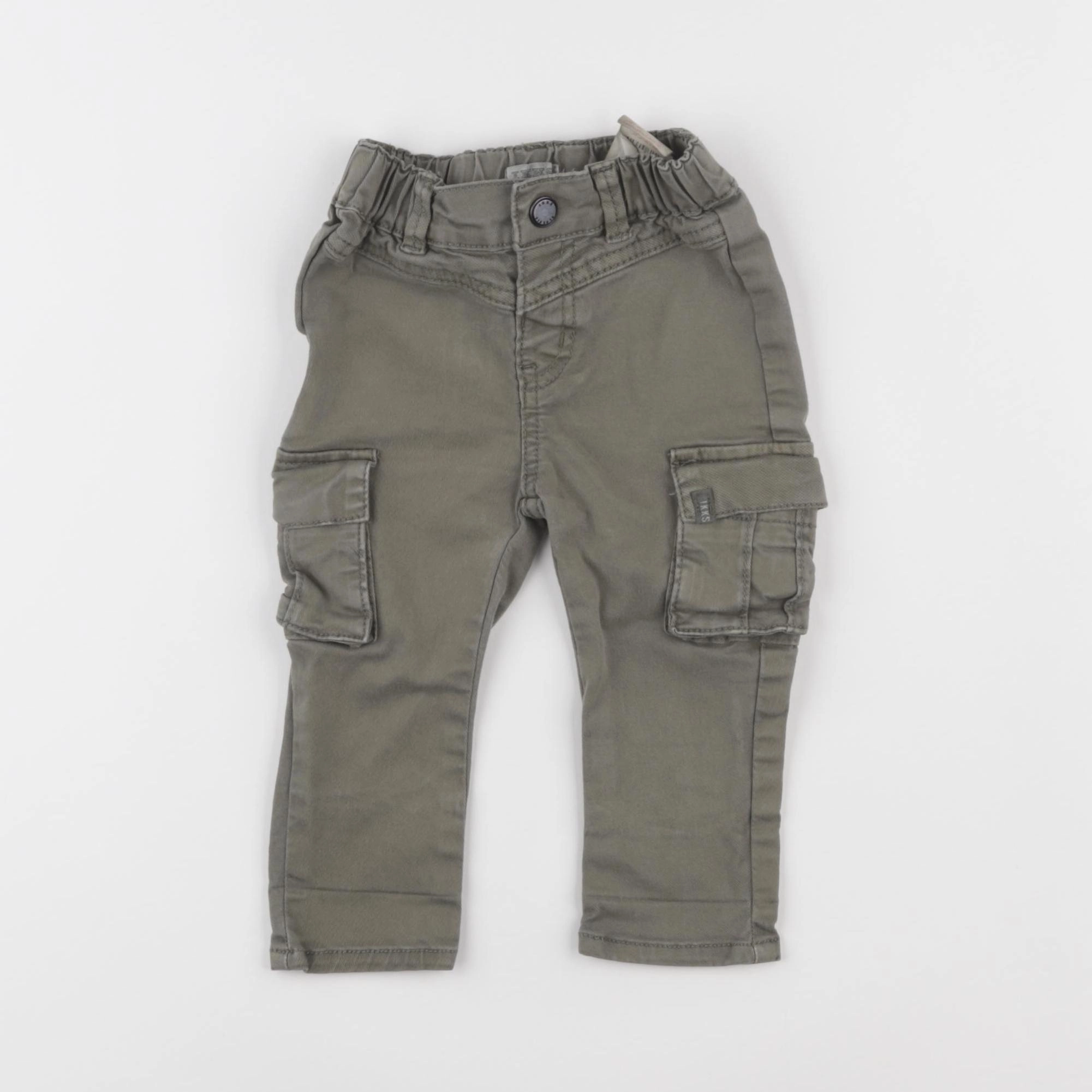 IKKS - pantalon vert - 12 mois